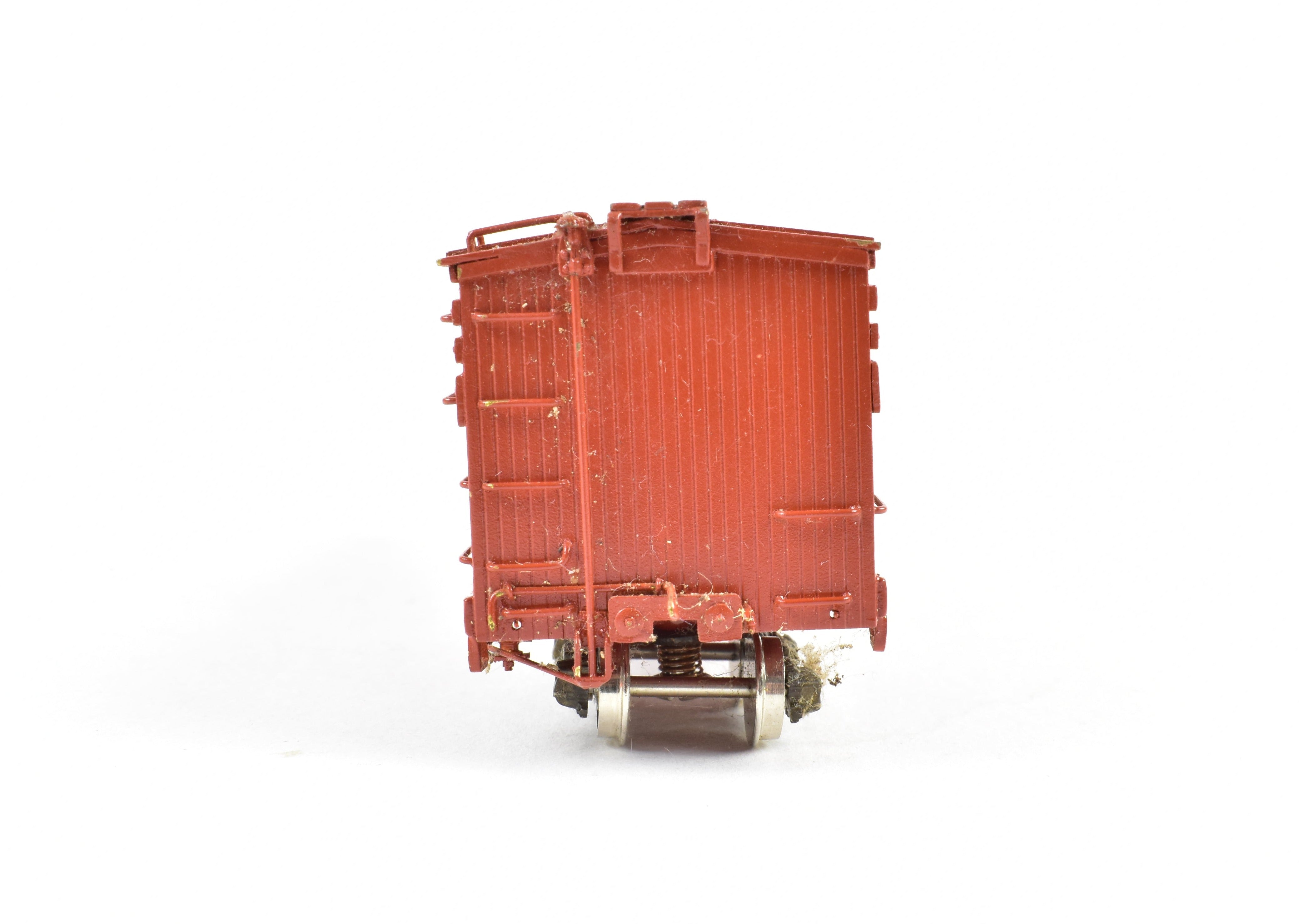 HOn3 Scale Brass Precision Model 30' Stock Car by Precision Scale Co. for Colorado and Southern (C&S) or Rio Grande Southern (RGS) Railroads, Sold As-Is