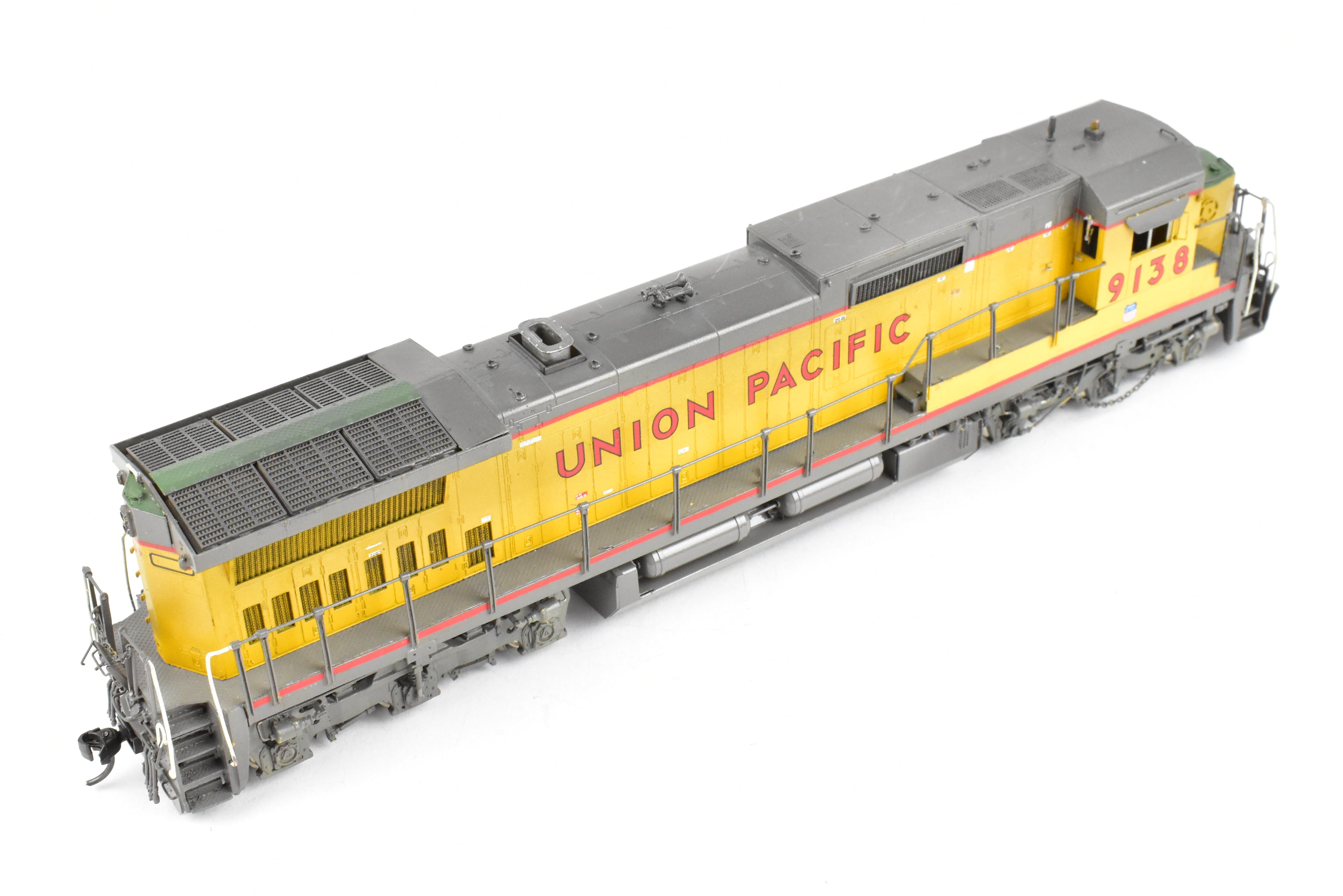 HO Scale Brass Union Pacific GE Dash 8 - 40C Custom Painted Locomotive Model No. 9138 by Overland Models, Inc. with Incorrect Box