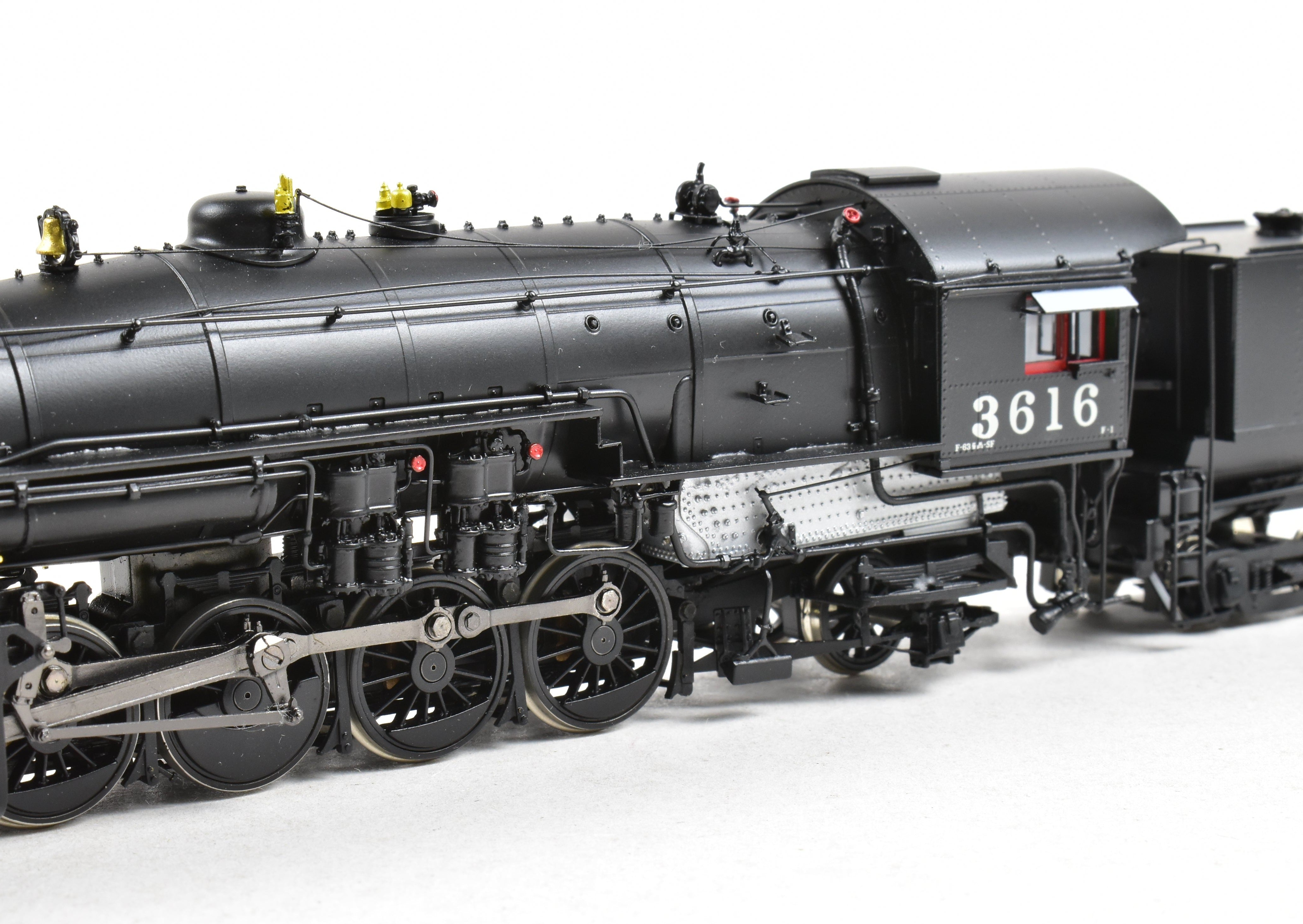 HO Scale Brass GPM - Southern Pacific F-1 Class 2-10-2 FP #3616 Model