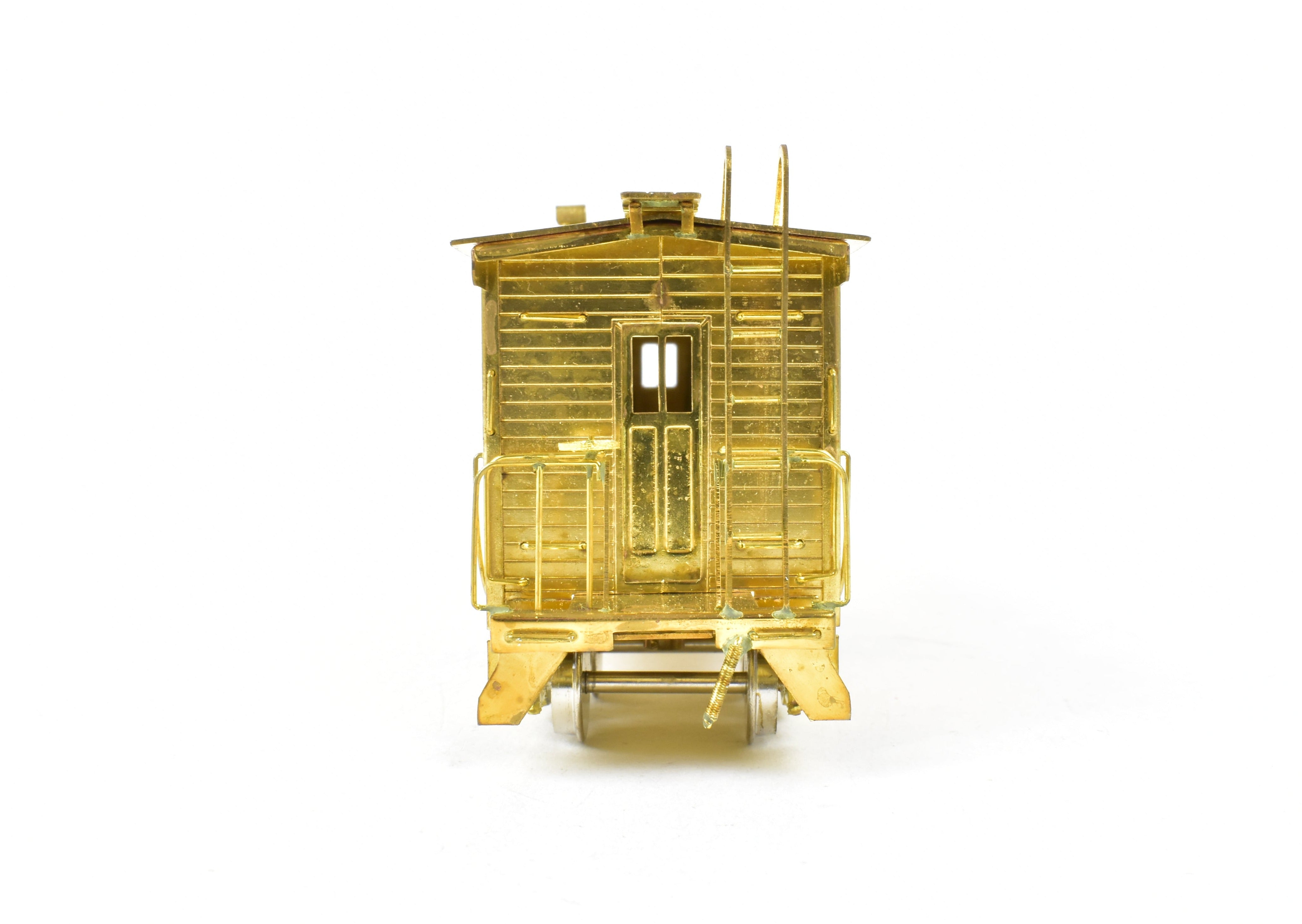 HO Scale Brass Balboa Western Pacific Bay Window Caboose with Spares