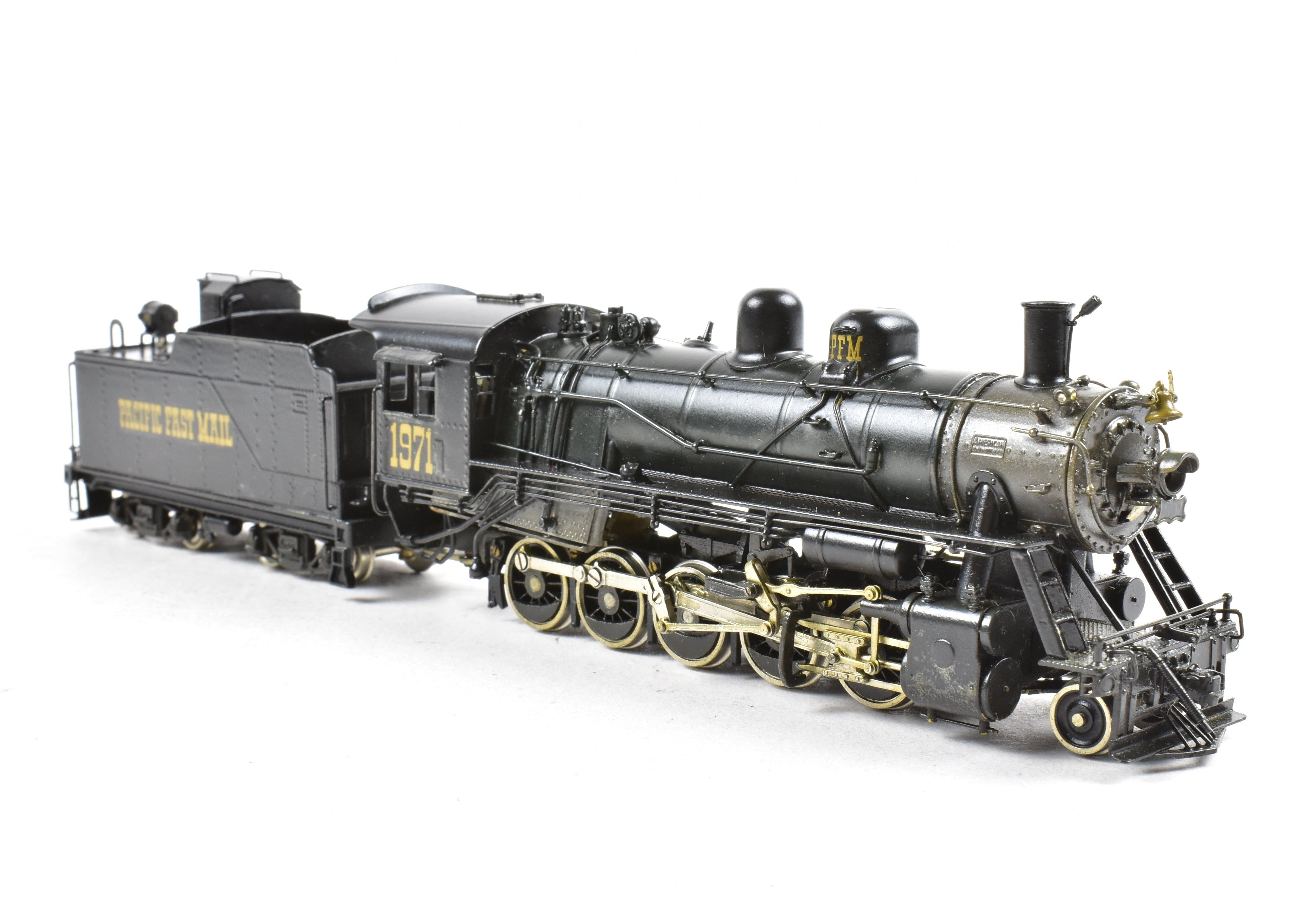 HO Scale Brass PFM - United SLSF - Frisco 2-10-0 Decapod PFM Sound Special Freight Locomotive Model