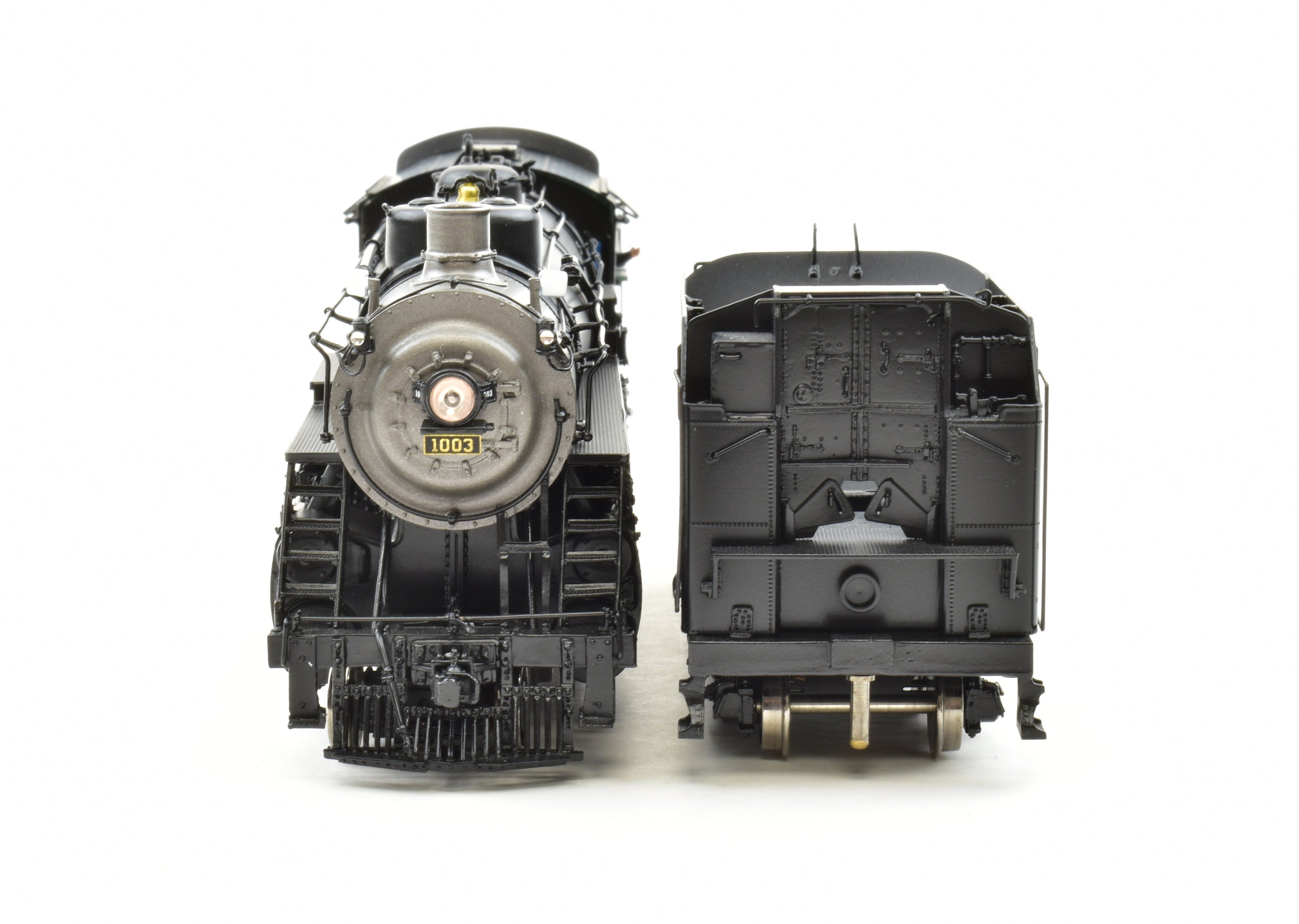 HO Scale Brass Division Point Soo Line Mikado 2-8-2 Locomotive Model #1003 from the 1940s Era