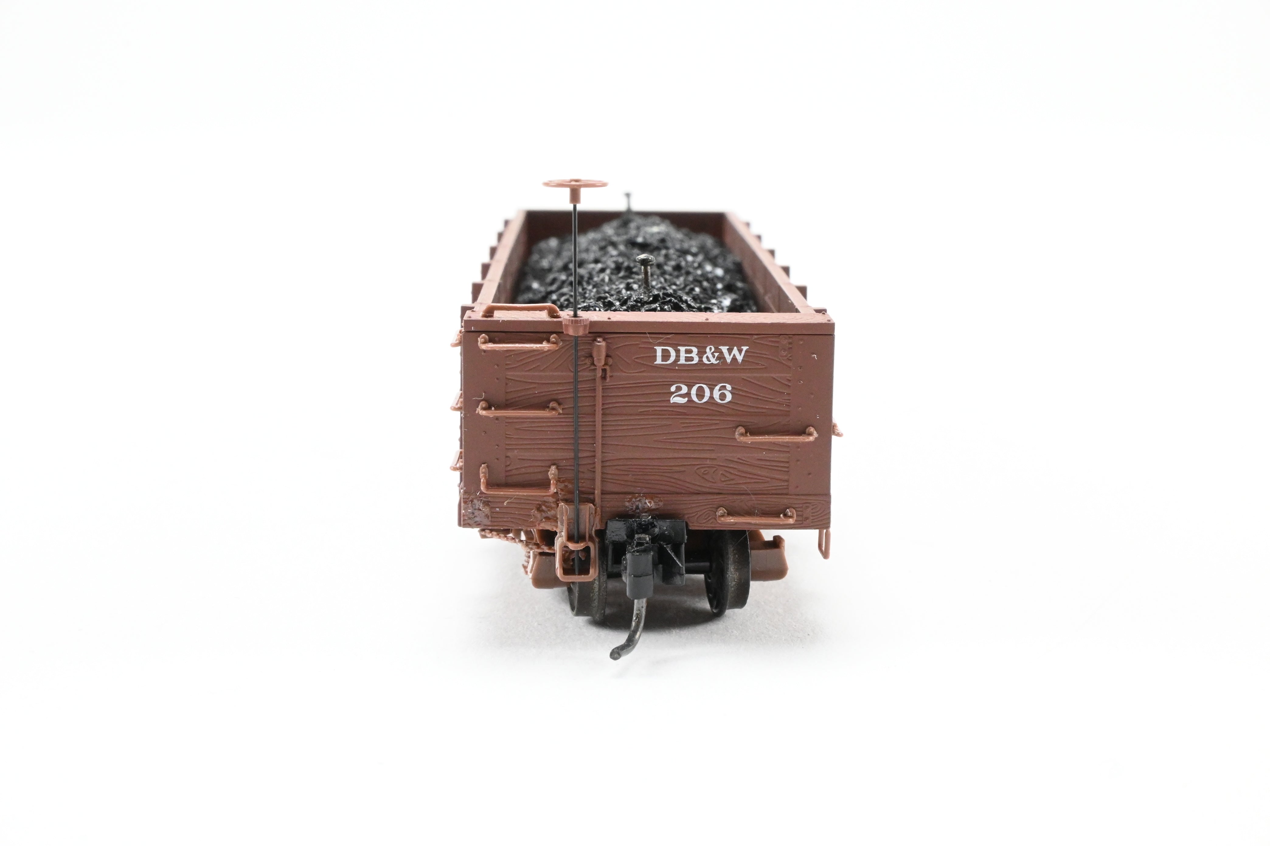 HOn3 Scale Micro-Trains Denver Boulder & Western (DB&W) 30-Foot Gondola Model with One Step Missing