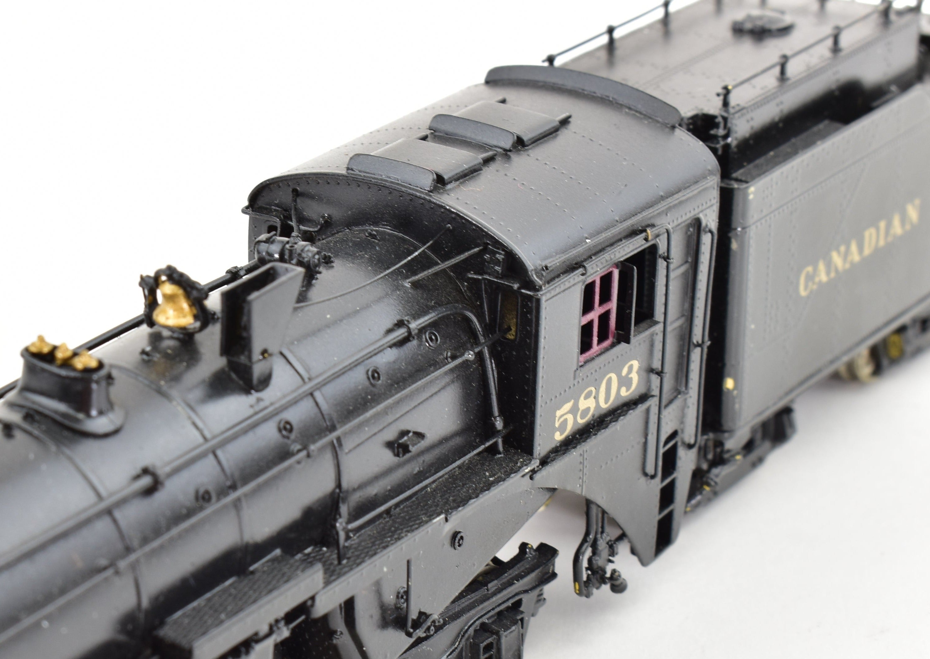 HO Scale Brass PFM Van Hobbies Canadian Pacific Railway S-2a 2-10-2 CP #5803 Model