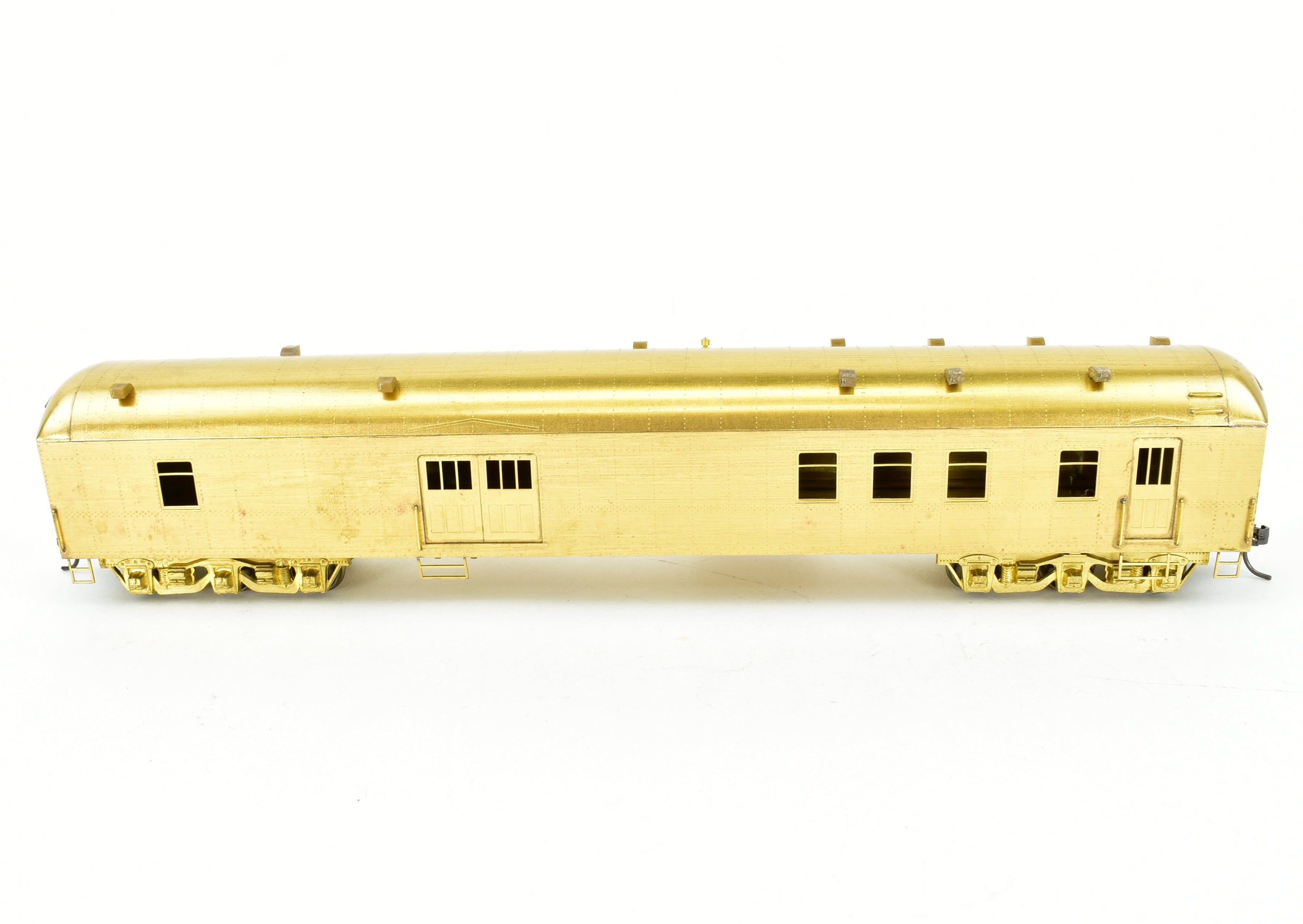 HO Scale Brass Model Train - Southern Pacific Harriman 72' Baggage Postal Storage Car by S. Soho & Co.