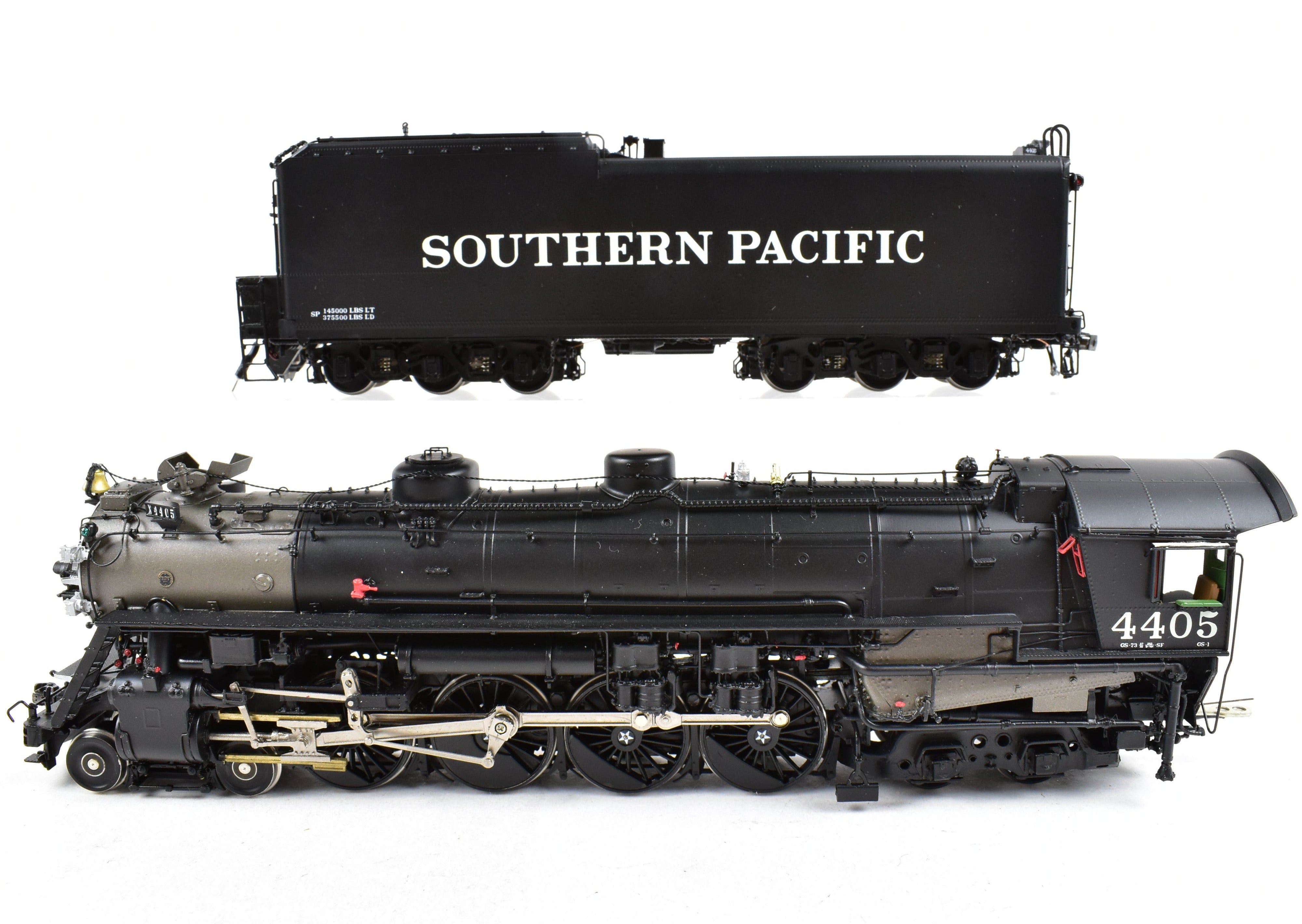 High - Quality HO Scale Brass Challenger Imports Southern Pacific Class GS - 1 4 - 8 - 4 Factory - Painted Locomotive Model No. 4405