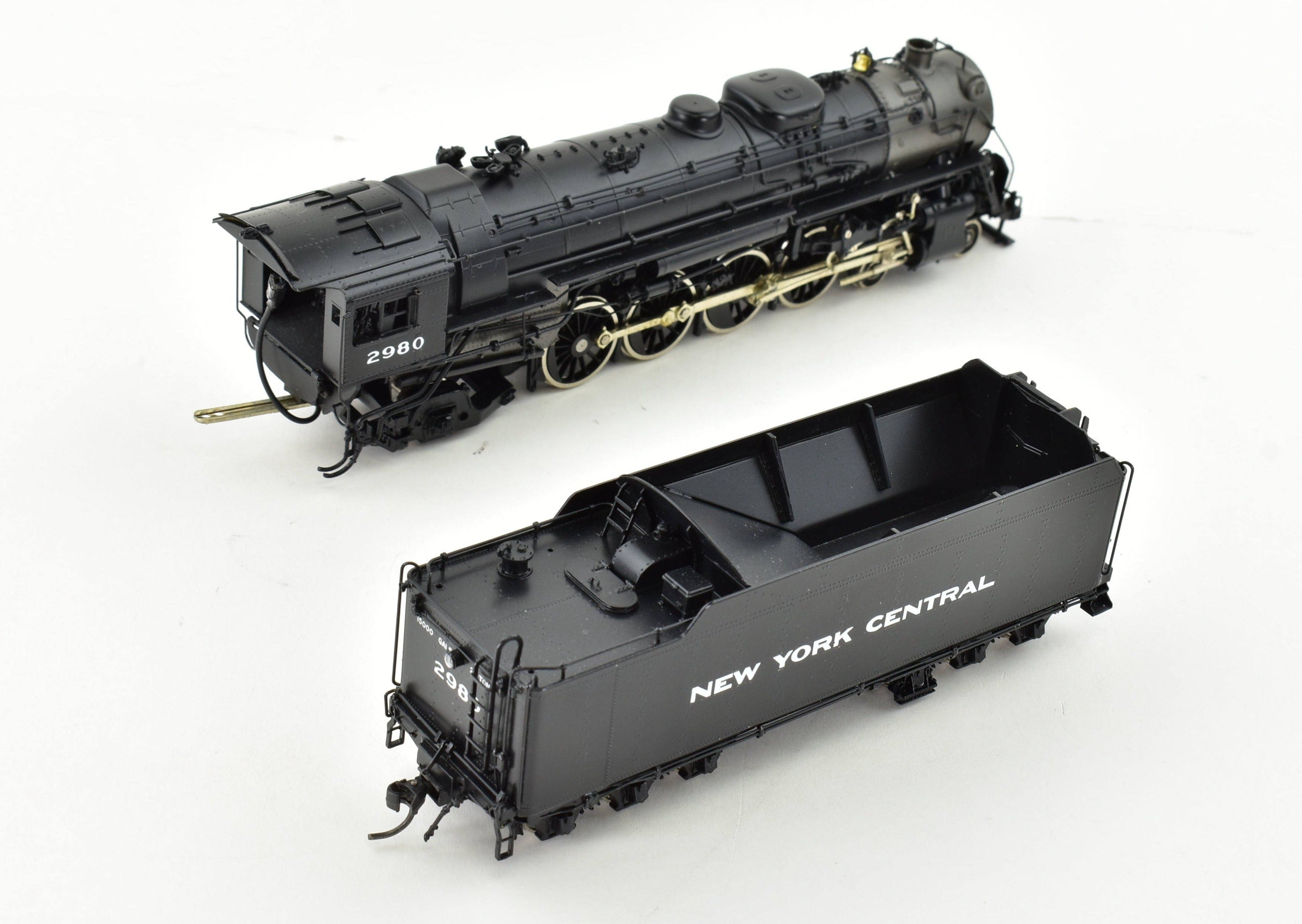1989 HO Brass Key Imports NYC New York Central L-2d 4-8-2 Mohawk #2980