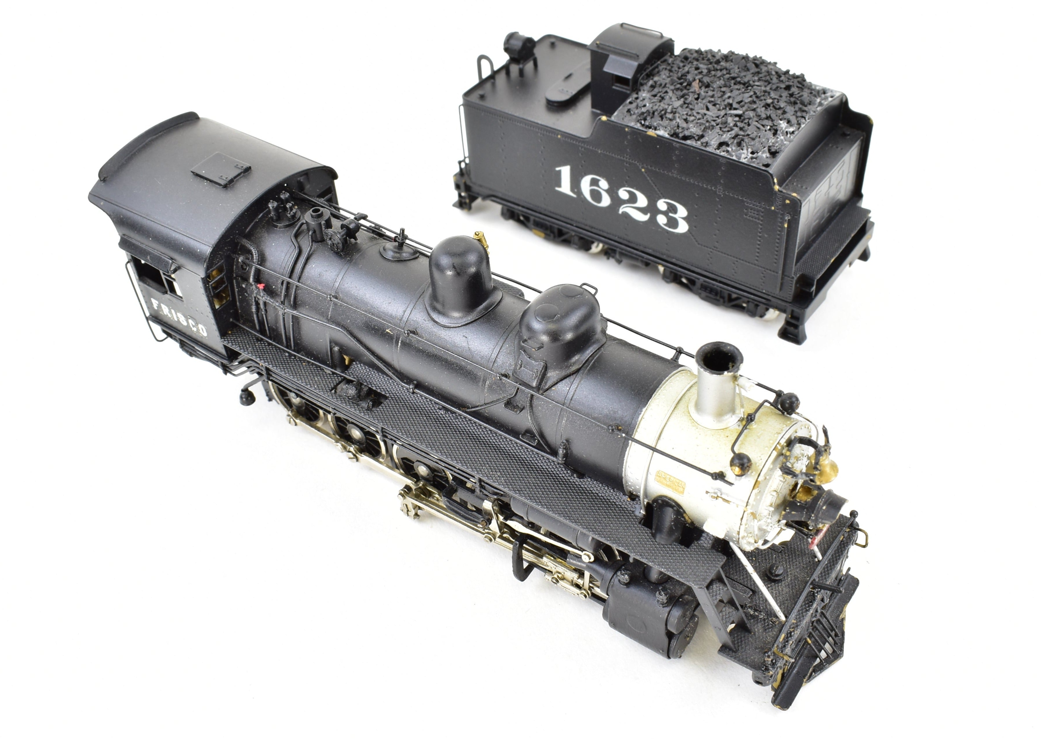 Custom Painted HO Brass PFM - United SLSF Frisco 2-10-0 Decapod Model
