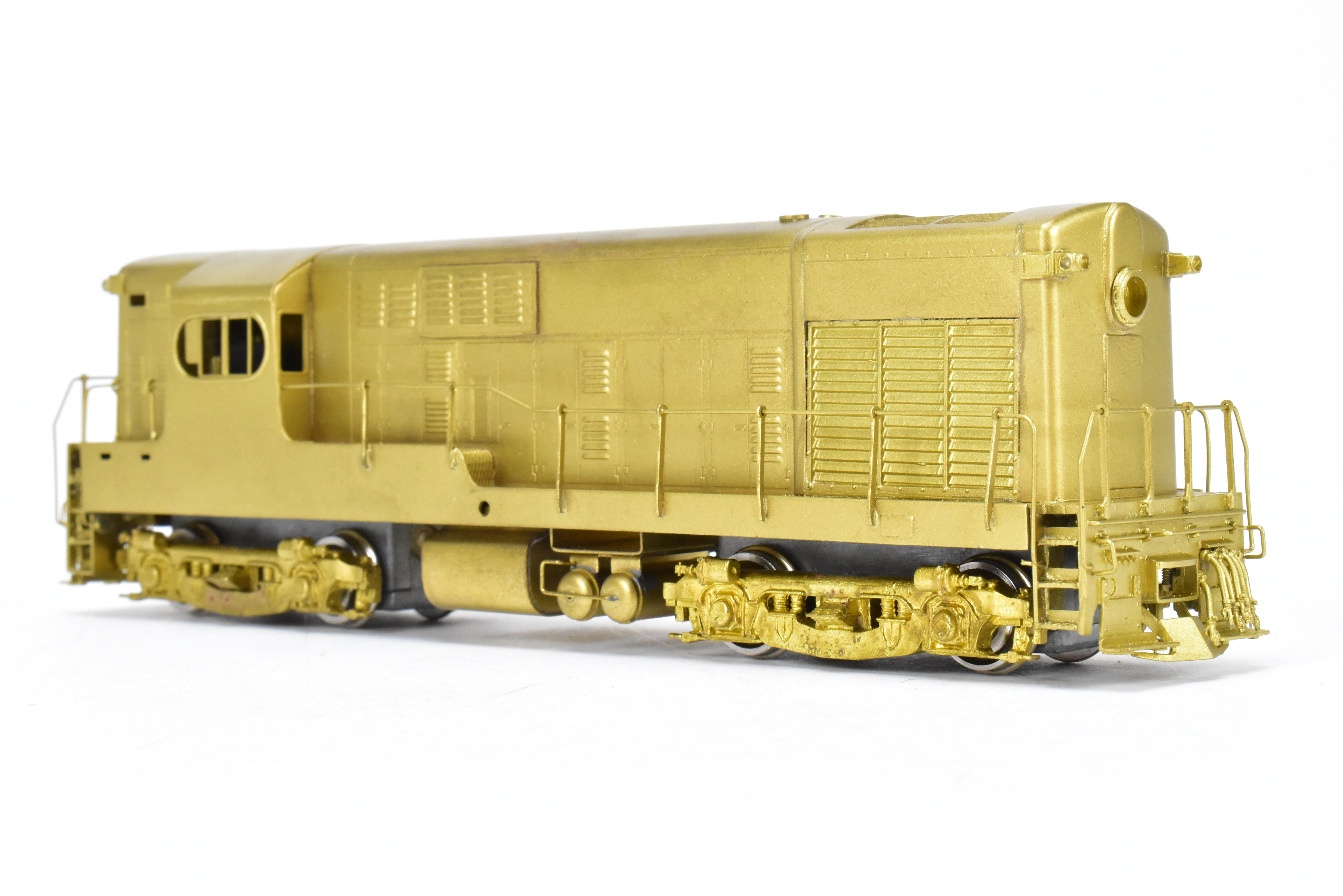 High - Quality HO Scale Brass Model Train Key Imports ATSF - Santa Fe & Various Railroads Fairbanks Morse H - 16 - 44 with Loewy Design