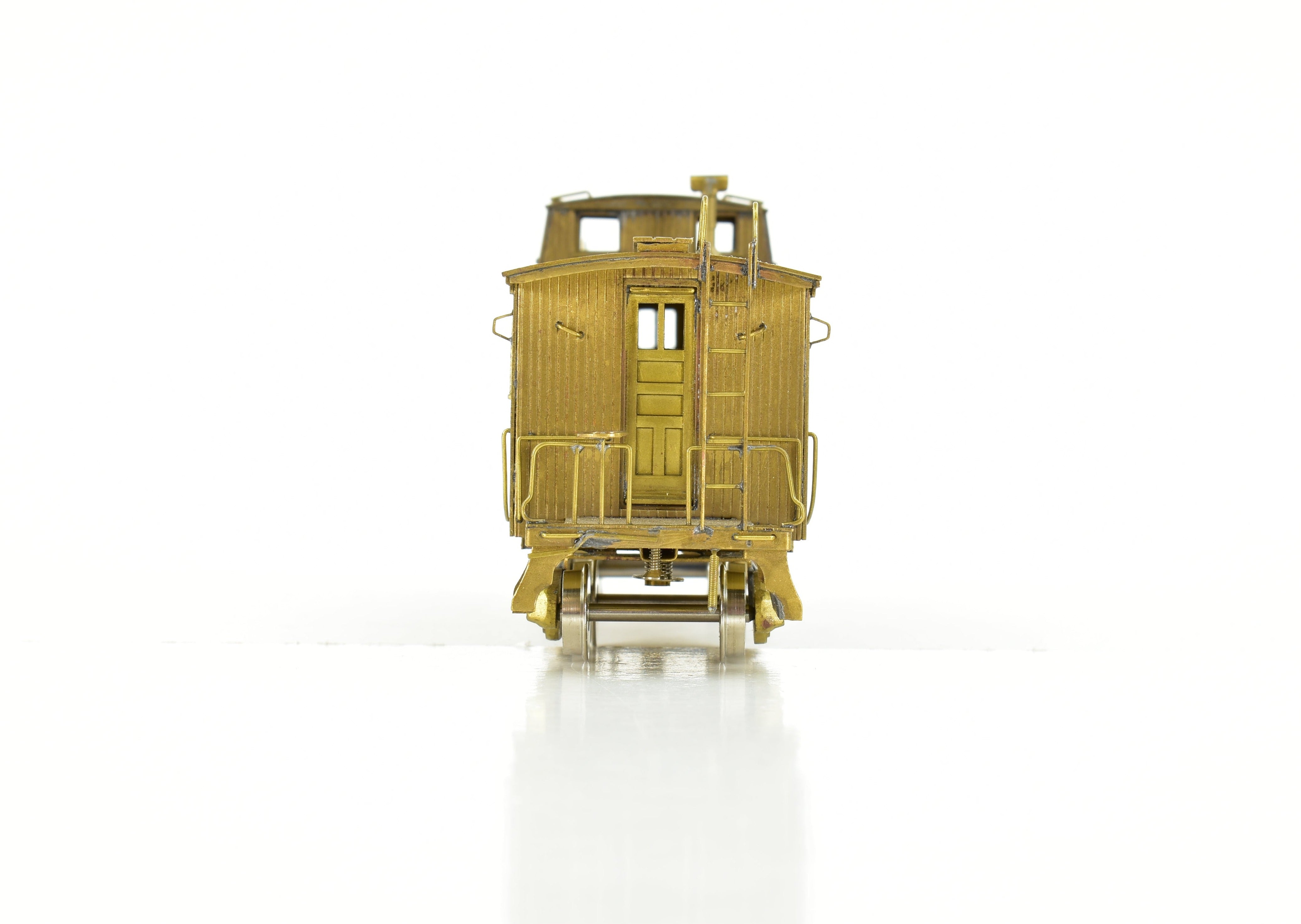 HO Scale Brass Gem Illinois Central #9405 Wood Side Door Caboose Model