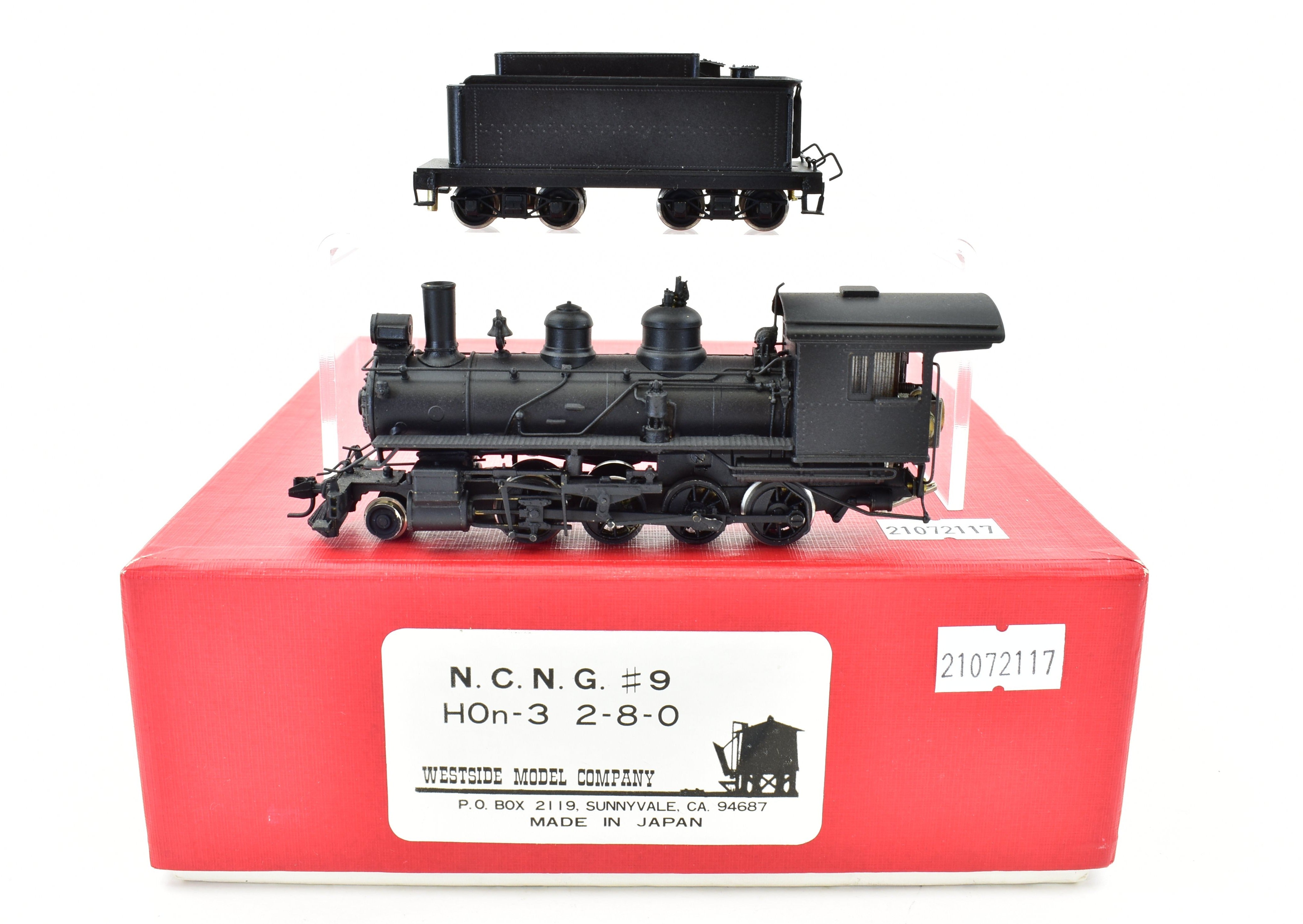 HOn3 Brass Westside Model Co. Nevada County Narrow Gauge 2-8-0 CP Custom Painted Model