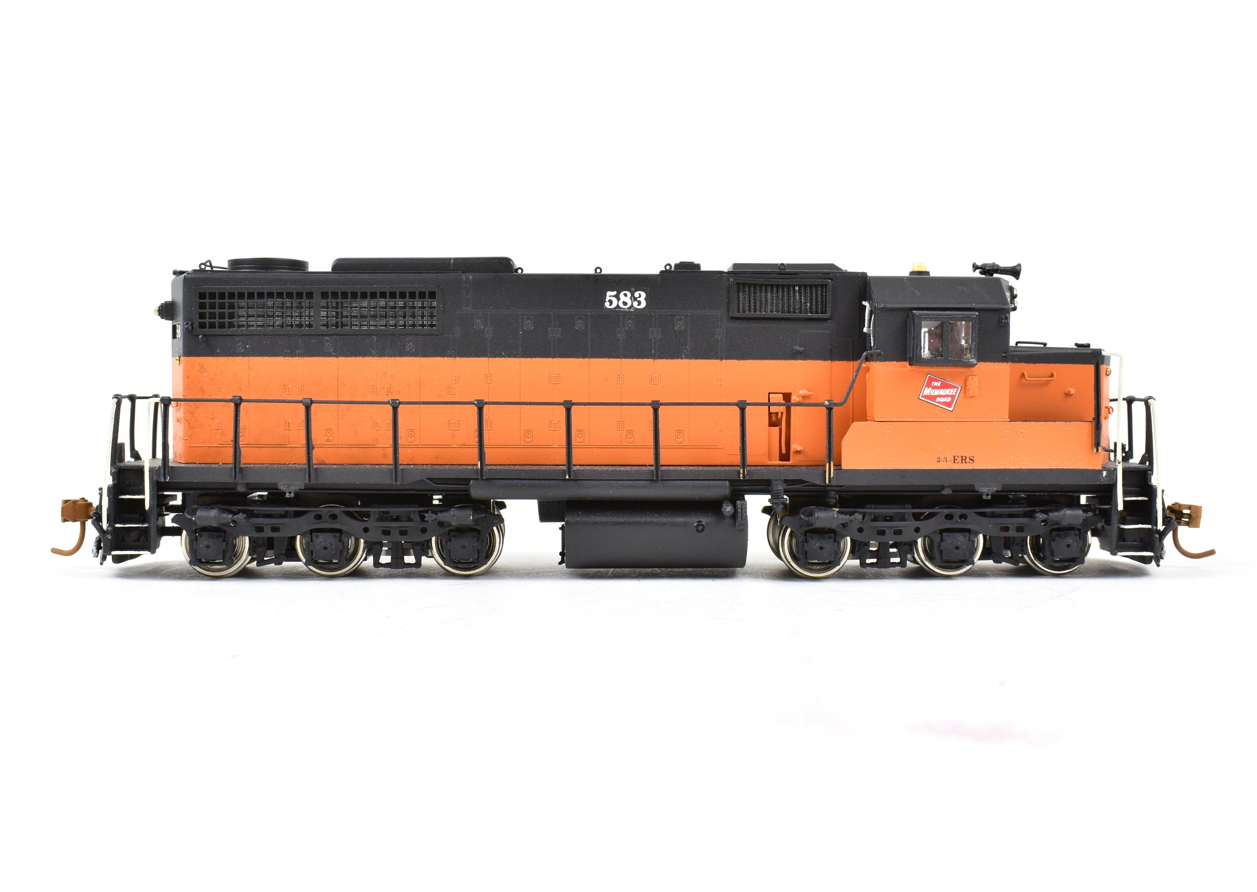 HO Scale Brass OMI MILW Milwaukee Road EMD SDL39 Custom Painted Locomotive #583