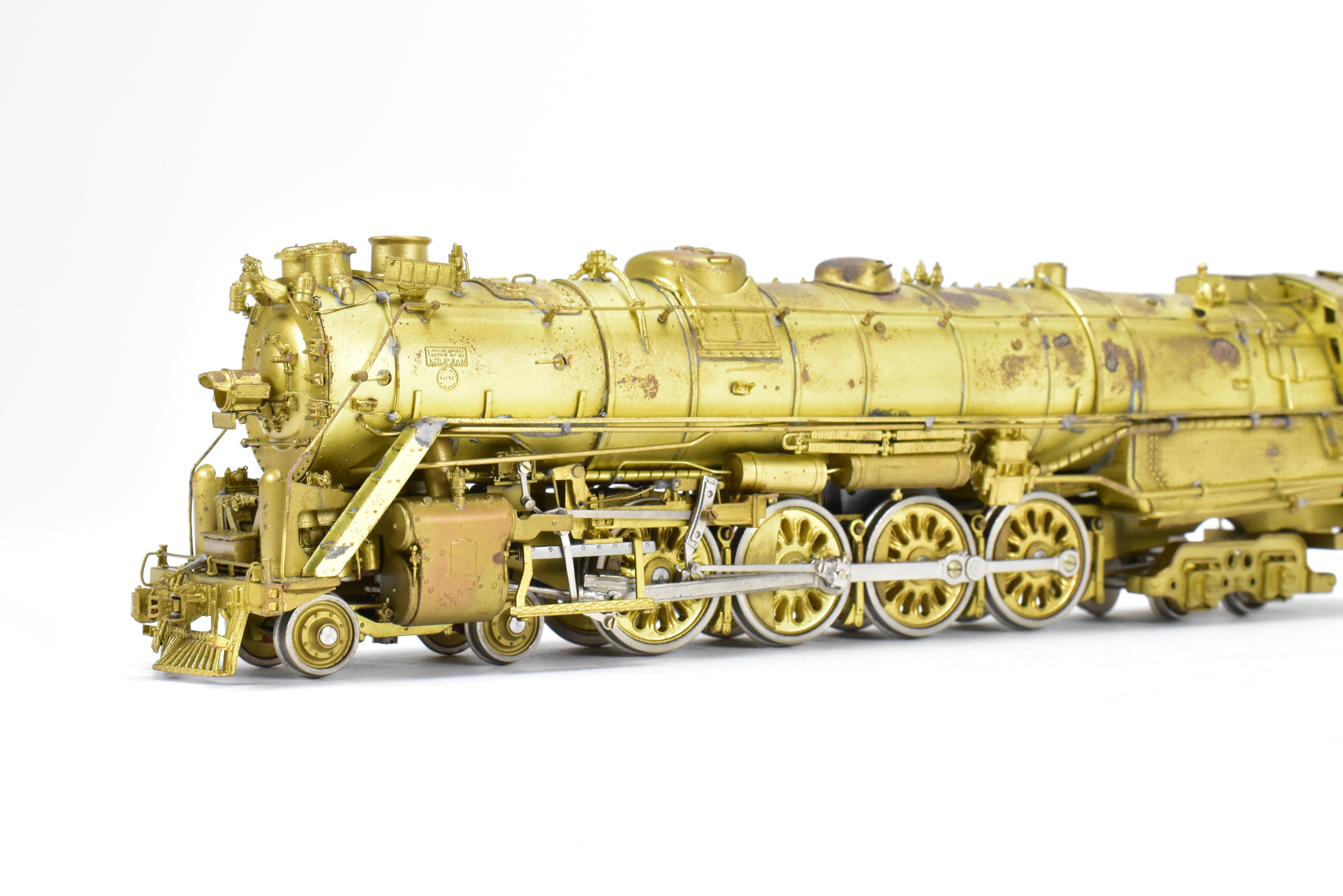 HO Scale Brass Key Imports D&RGW - Denver & Rio Grande Western M-68 4-8-4 Northern Model Train for Collectors