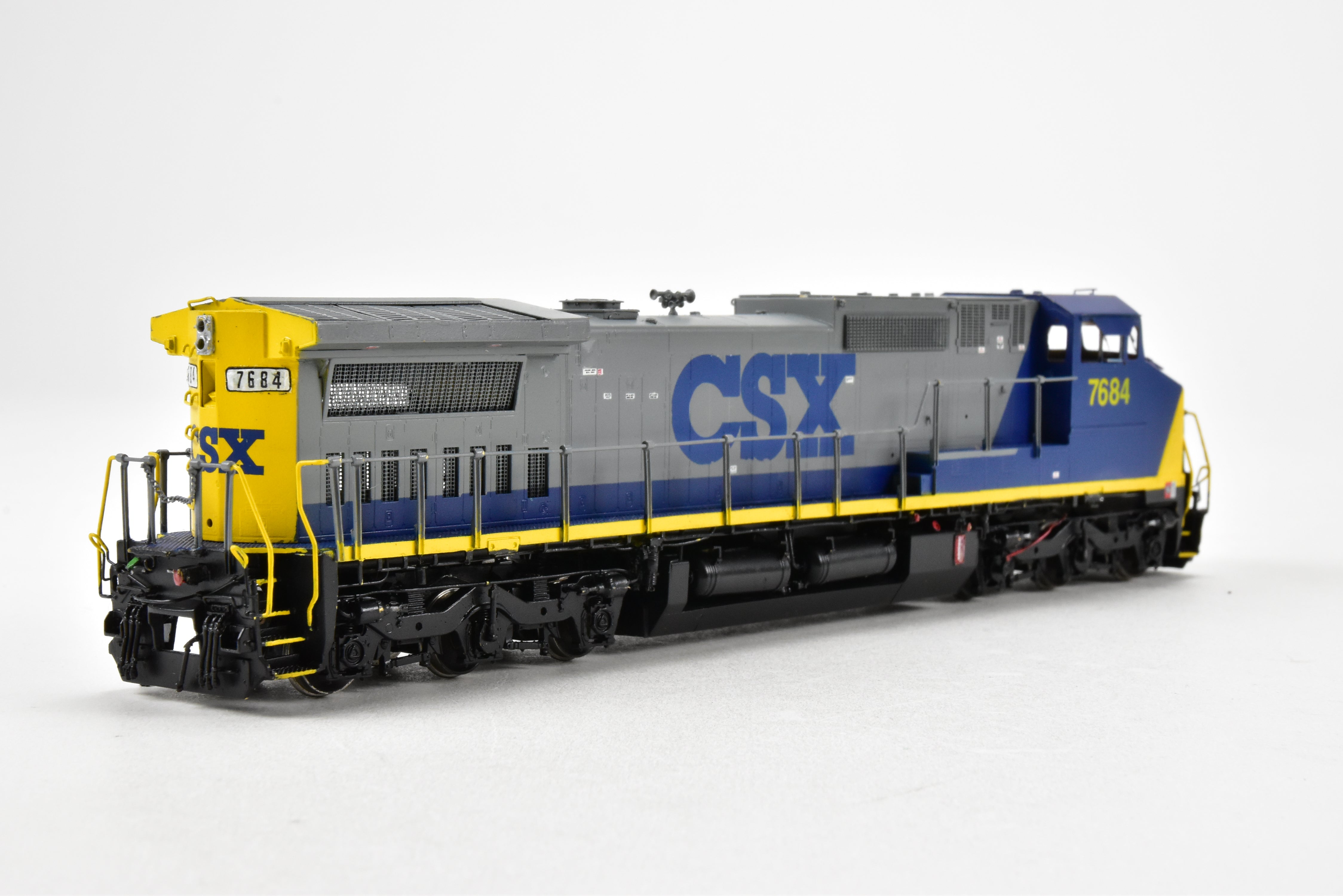 Brass OMI CSX Transportation GE CW40 - 8 Custom Painted #7684 by Overland Models