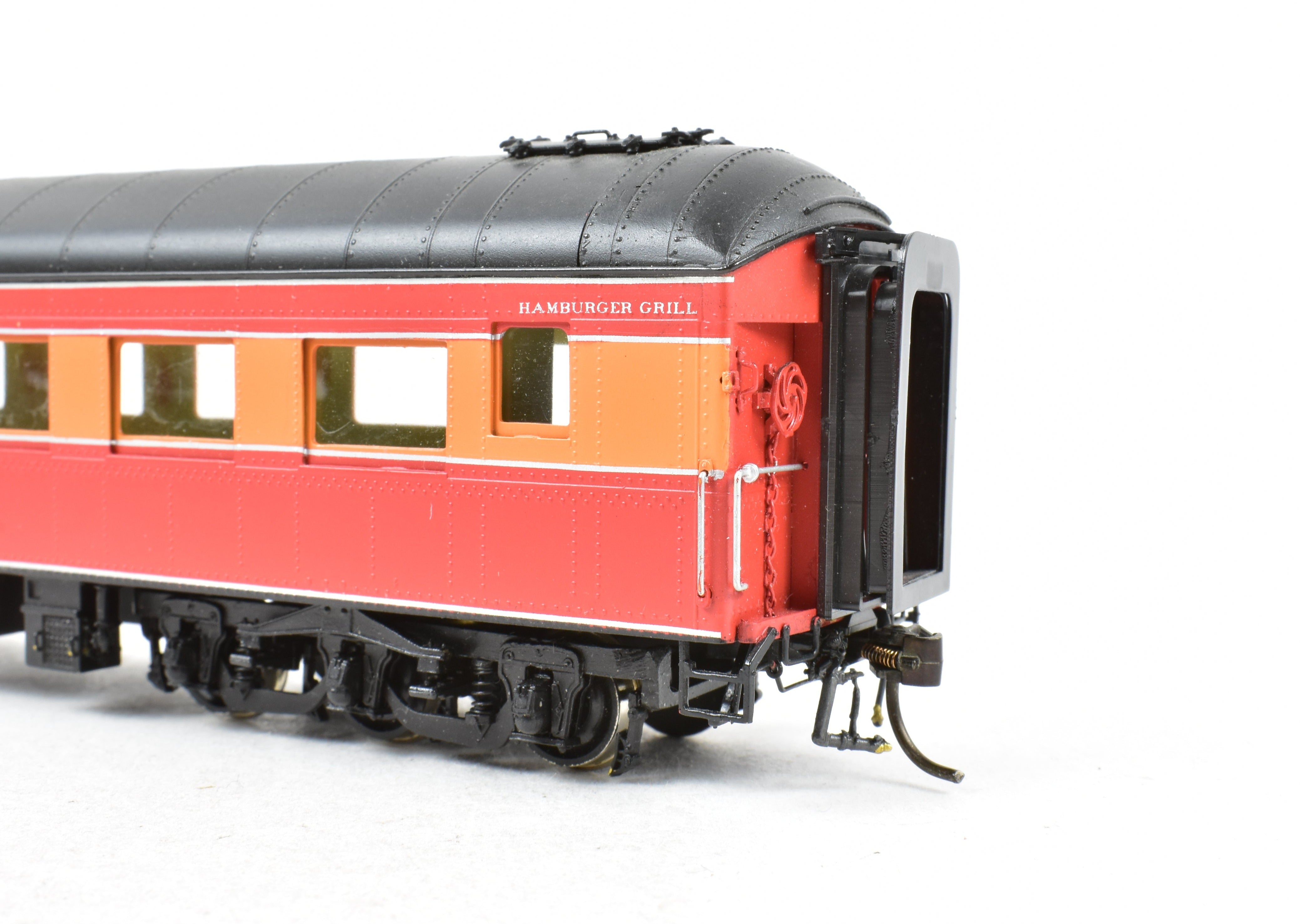 HO Scale Brass Precision Scale Co. Model Train Diner - Southern Pacific Harriman CS 77 - D - 4 with CP Daylight Scheme Custom Painting