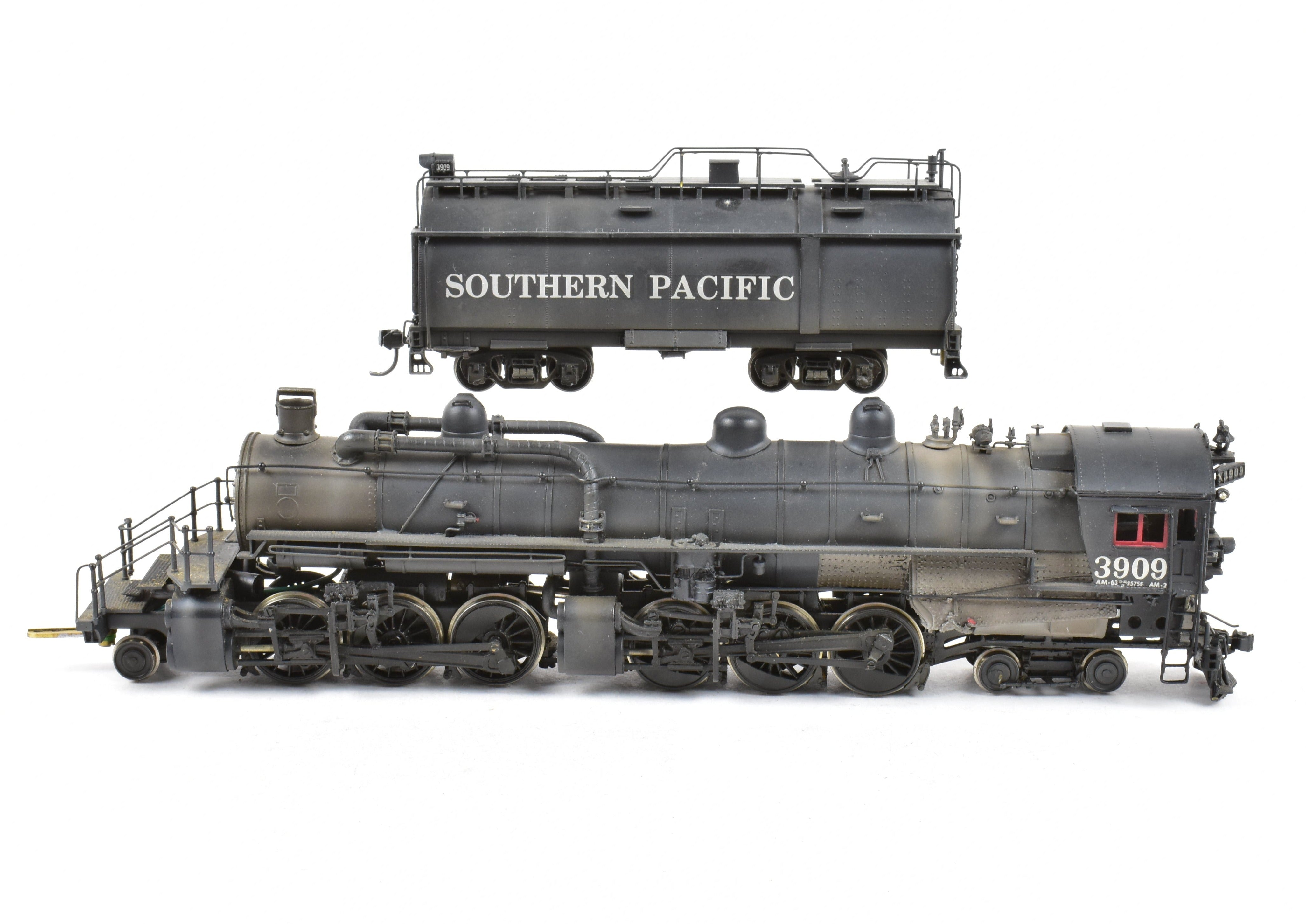 Custom Painted HO Brass Balboa Southern Pacific AM - 2 4 - 6 - 6 - 2 Cab Forward Master Series