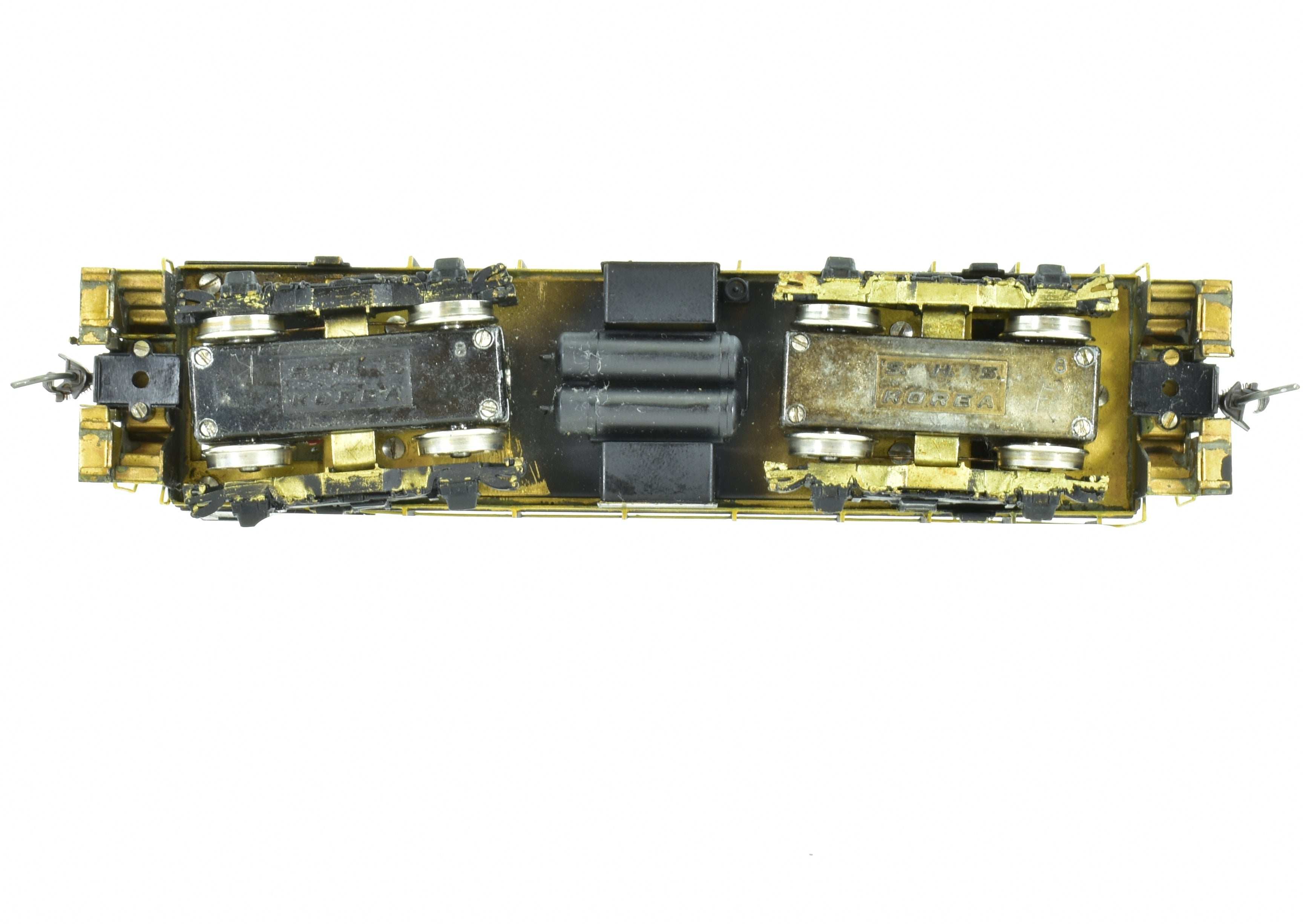 HO Scale Brass ALCO Models BCK - Buffalo Creek ALCO S - 2 Switcher Locomotive with Custom Painted Finish