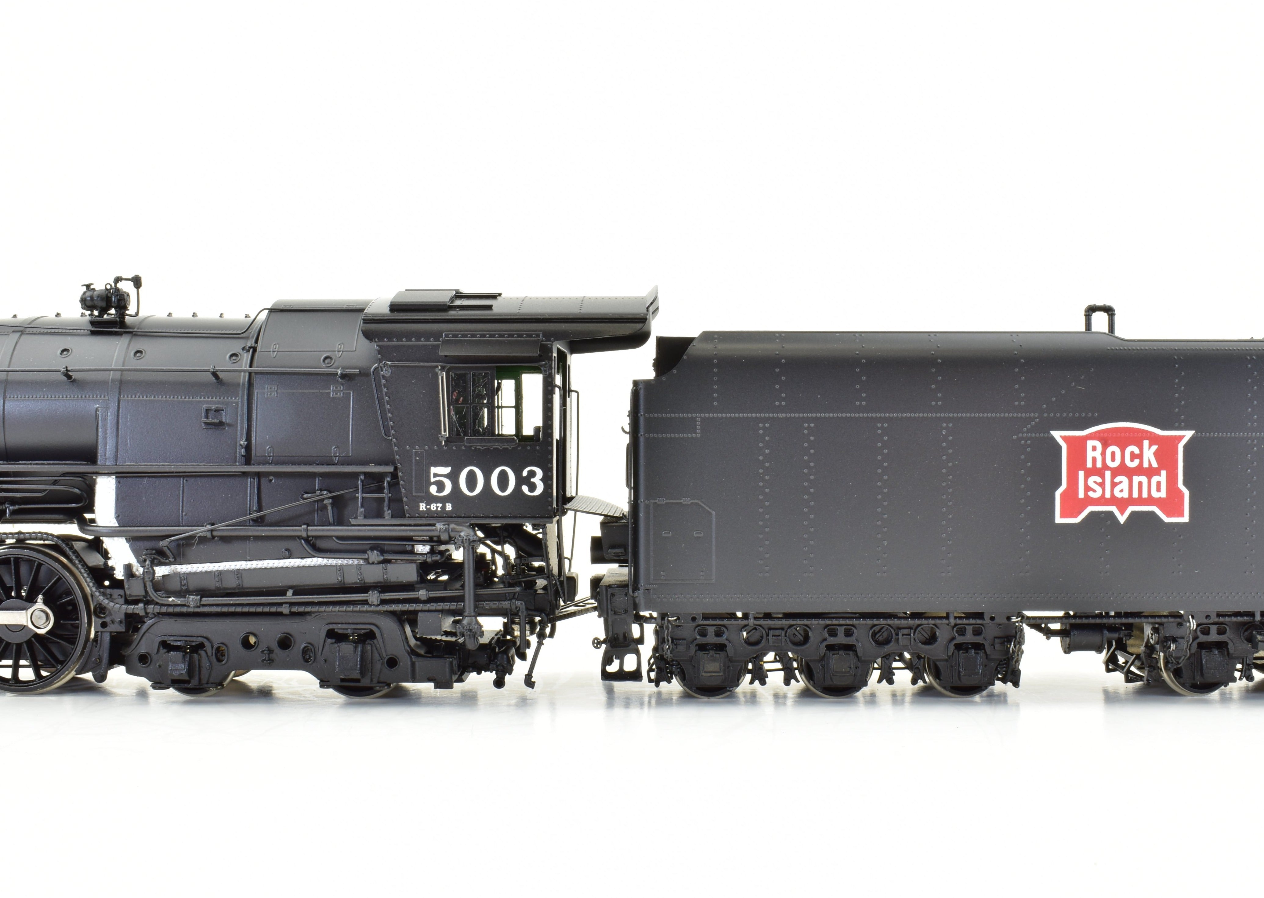 HO Scale Brass Division Point Rock Island R-67 4-8-4 FP #5003 Model