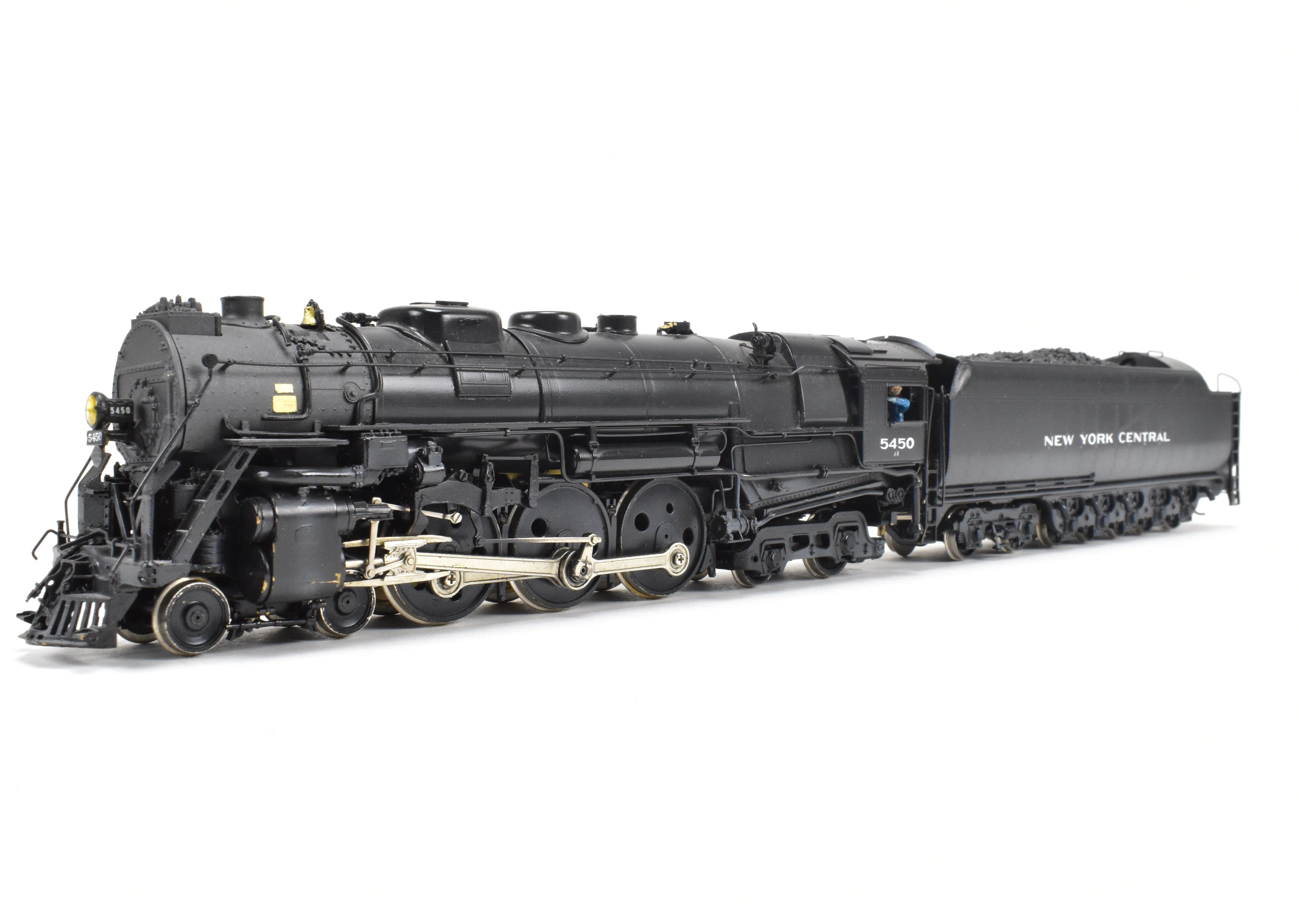 HO Scale Brass Model Train - Westside Model Co. NYC New York Central J - 3A 4 - 6 - 4 Super Hudson Custom Painted Locomotive #5450