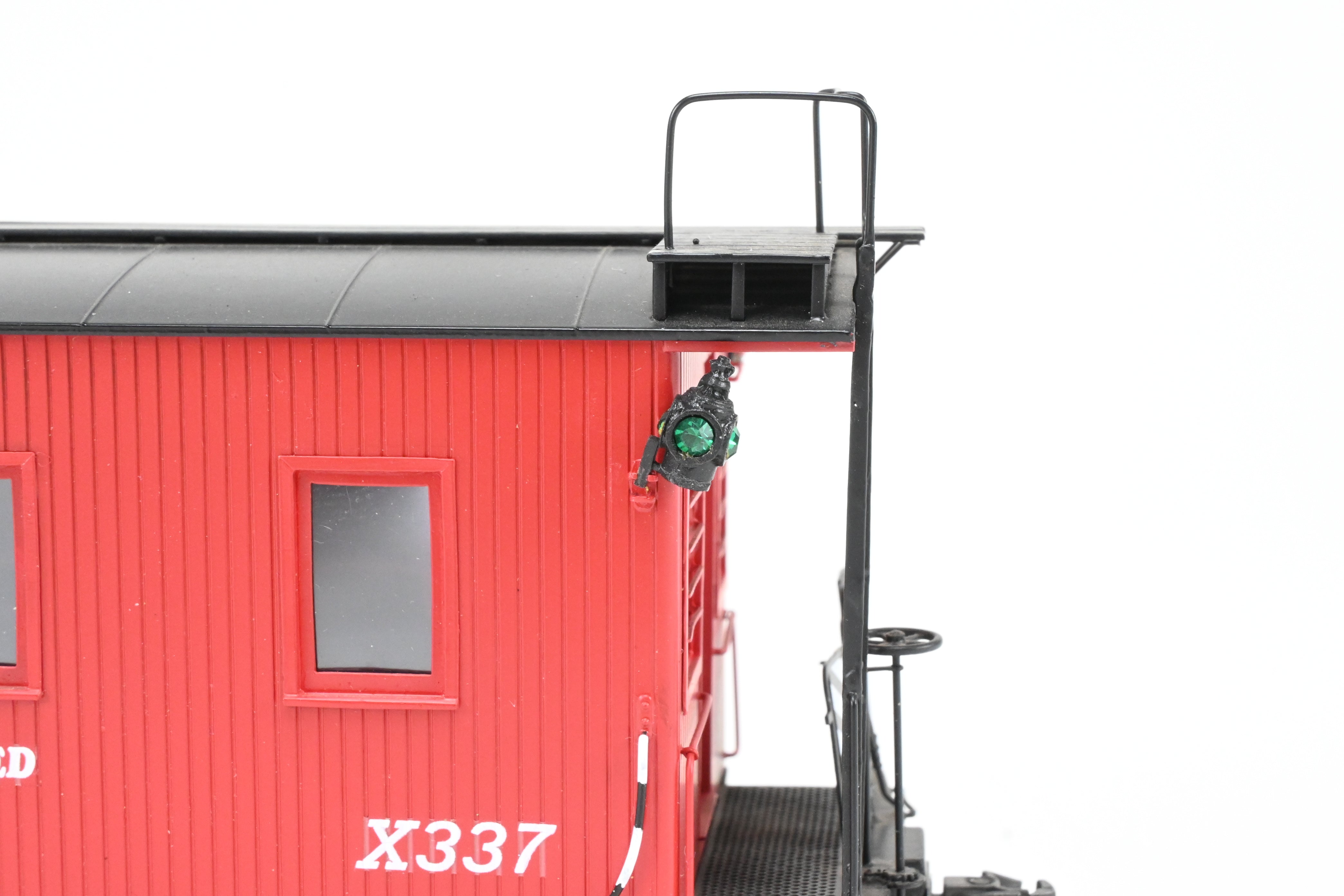 Collectible Great Northern Wood Caboose FP #X337 Collectors Edition Model by Beaver Creek Model Co. in Brass