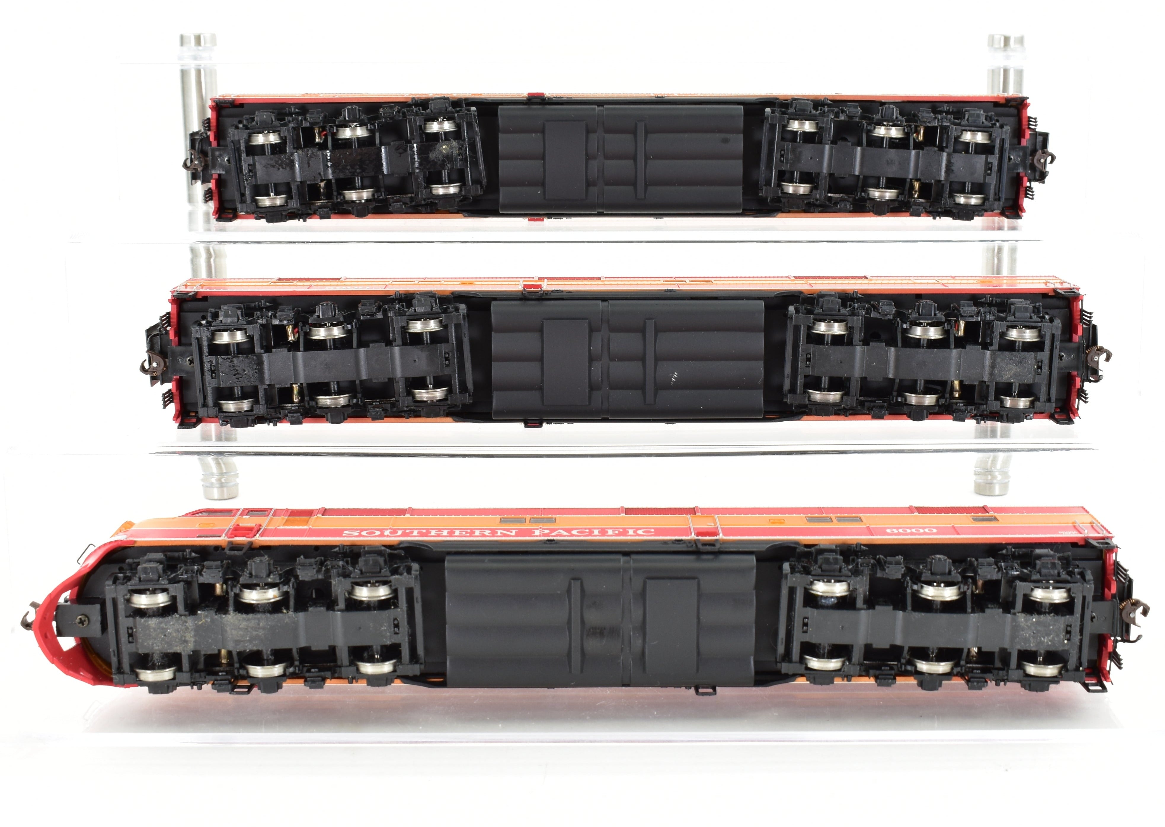 Broadway Limited Imports Southern Pacific E7A/B/B Set with QSI DCC, Sound & Upgraded Chips