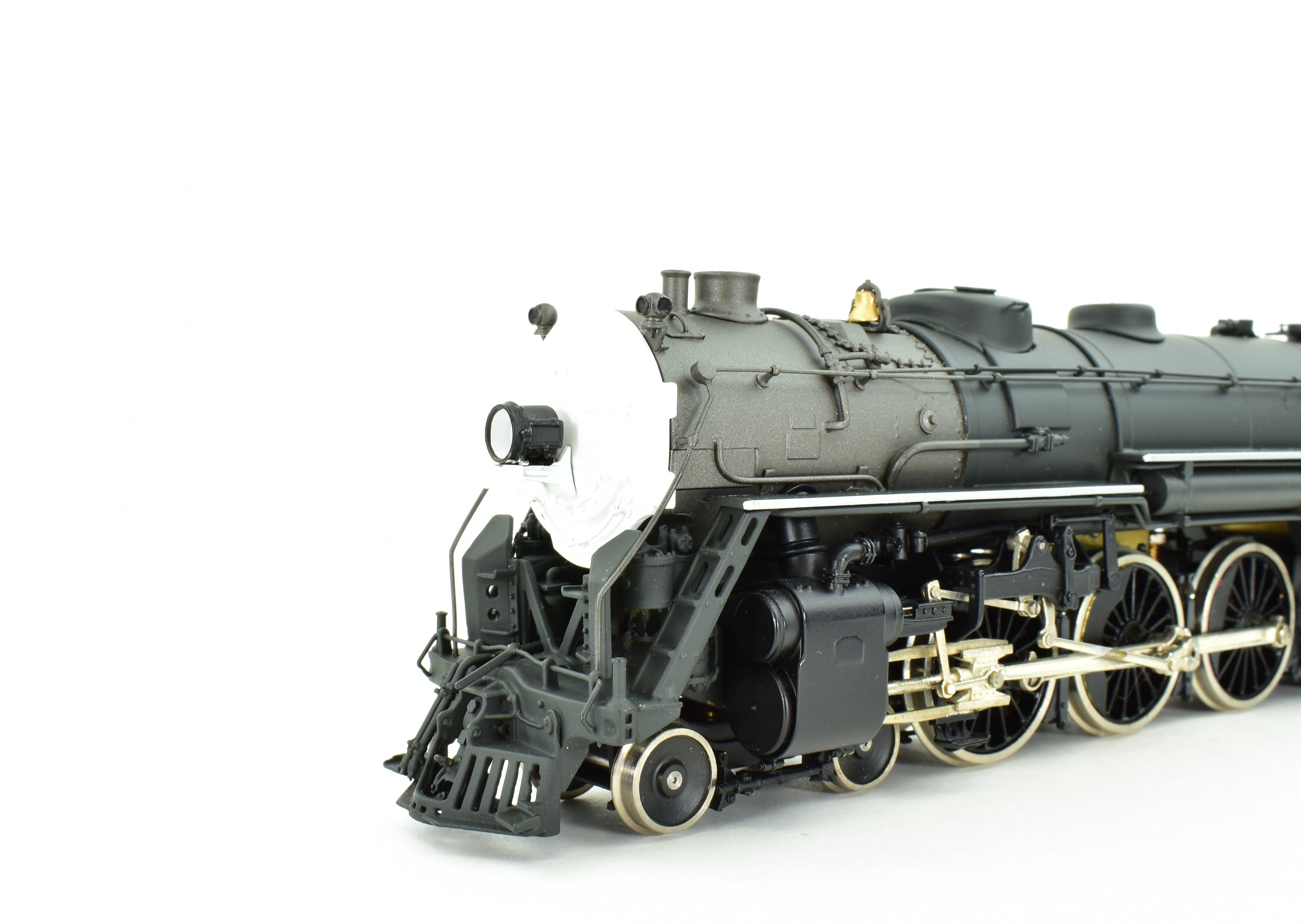 HO Scale Brass Key Imports Boston & Albany J - 2b 4 - 6 - 4 Hudson No. 605 Round Dome FP