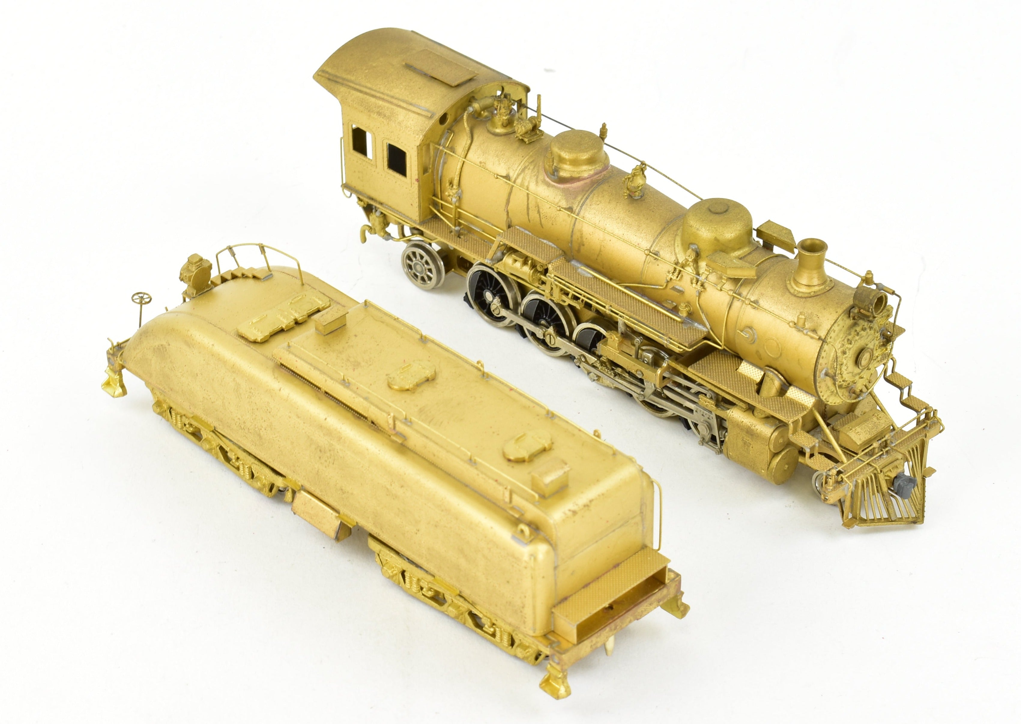 HO Scale Brass Model Train - Westside Model Co. ATSF - Santa Fe 3010 2-10-2 Locomotive
