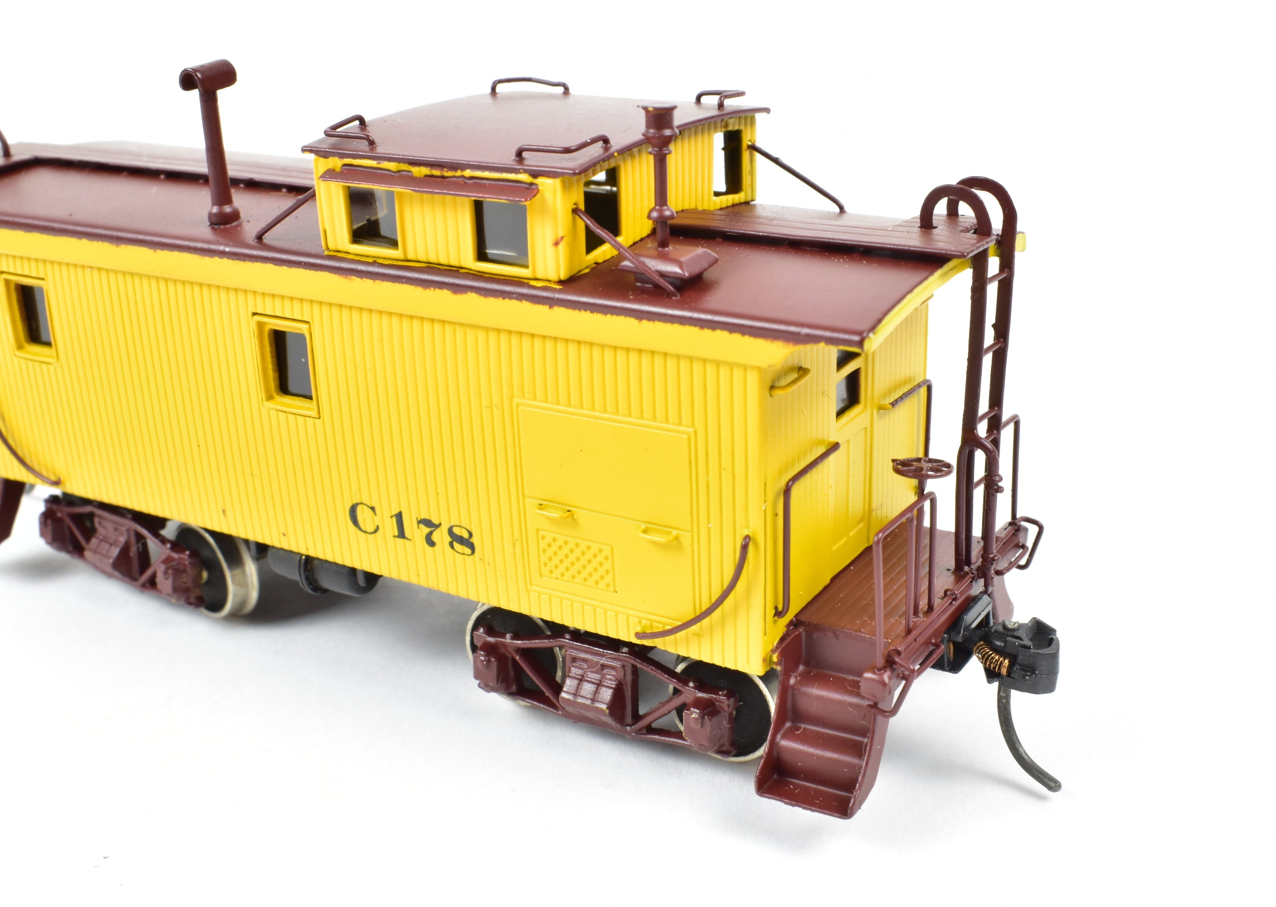 HO Scale Brass Model Train Set by Westside Model Co. - DM&IR Duluth, Missabe, & Iron Range 2-8-8-4 Yellowstone M-4 Locomotive with Caboose C/P