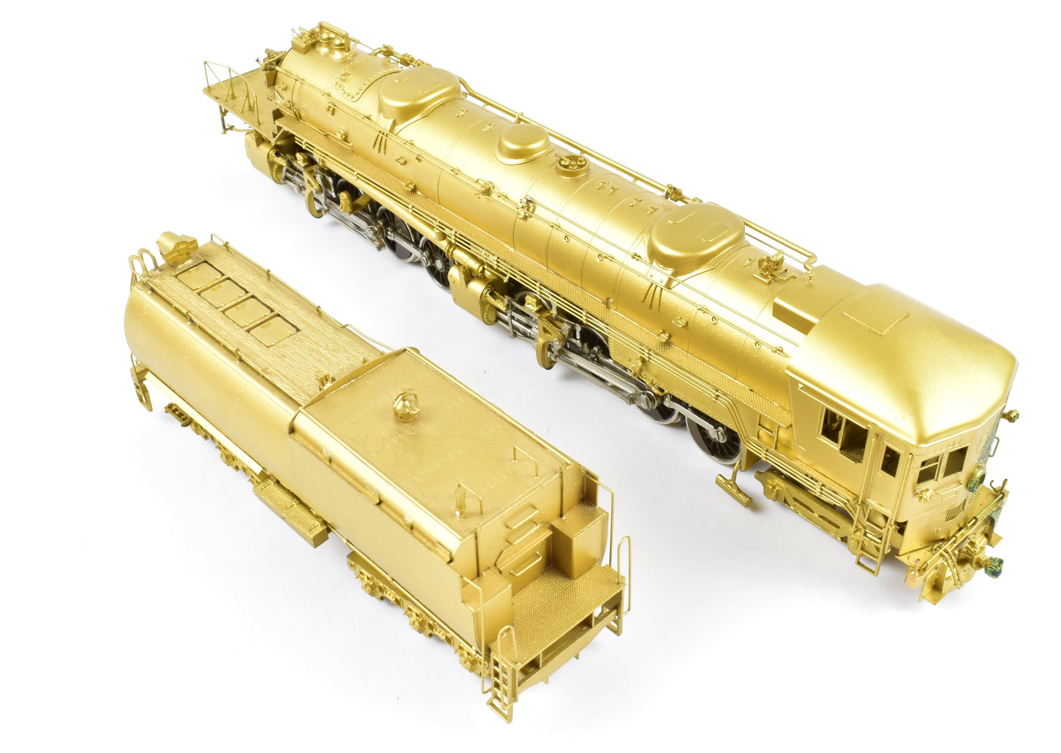 HO Scale Brass Model Train by Westside Model Co. - Southern Pacific Class AC - 6 4 - 8 - 8 - 2 Cab Forward Rebuilt Front Version