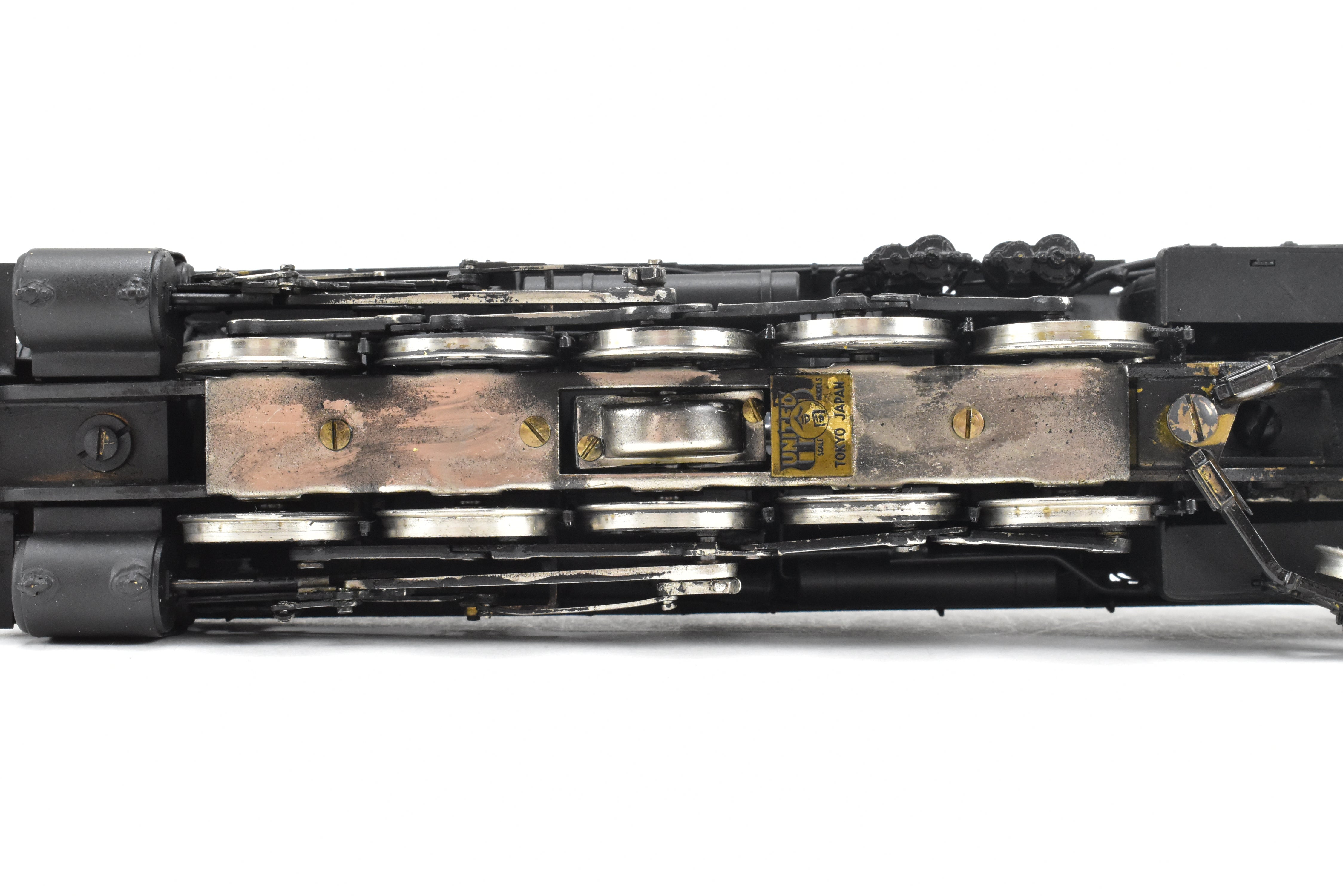High - Quality HO Scale Brass Pacific Fast Mail (PFM) Model Train - United DM&IR - Duluth Missabe & Iron Range S - 7 0 - 10 - 2 Locomotive with Custom Painting and No Lettering