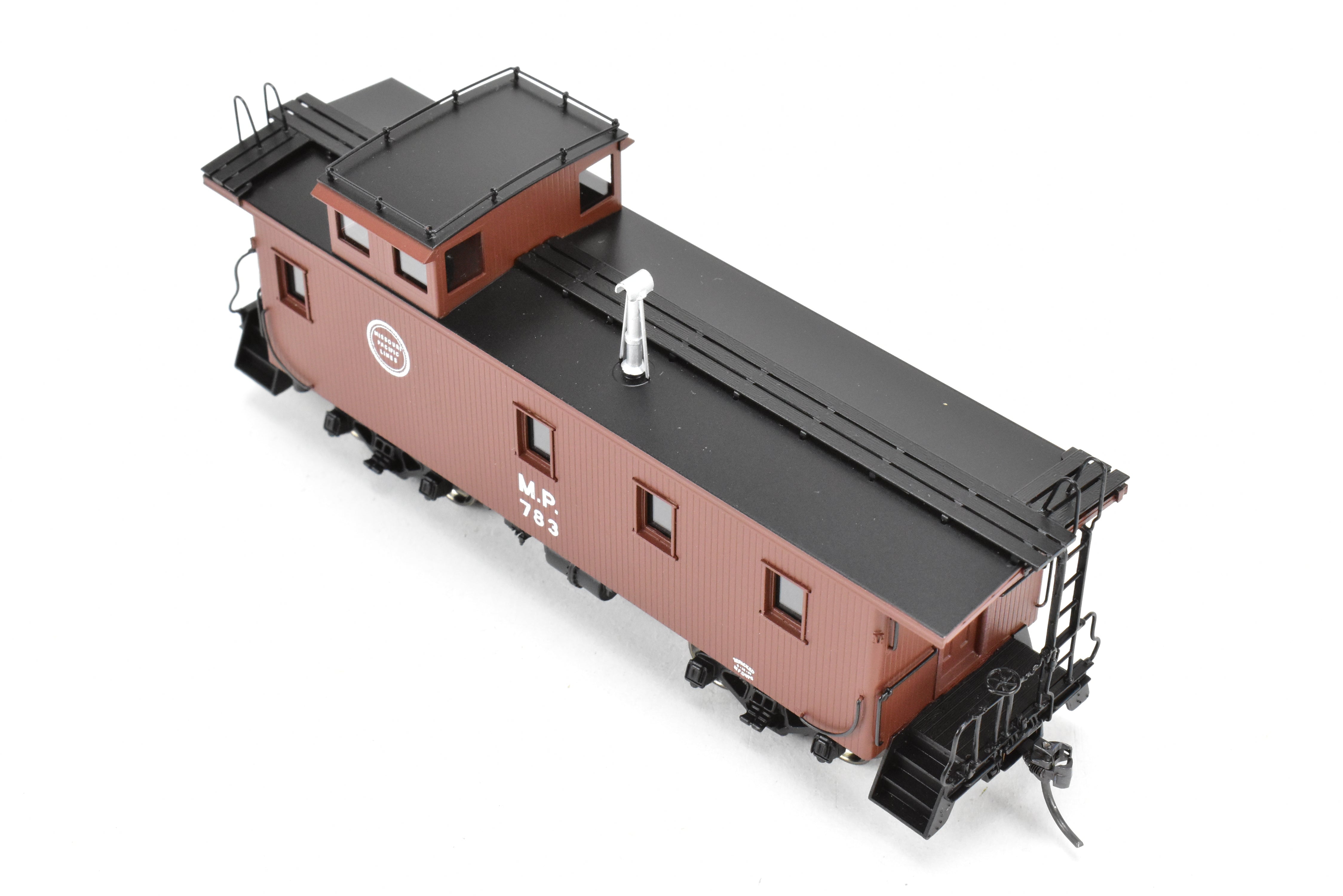 HO Brass OMI Missouri Pacific Wood - Side Caboose F/P #783 by Overland Models