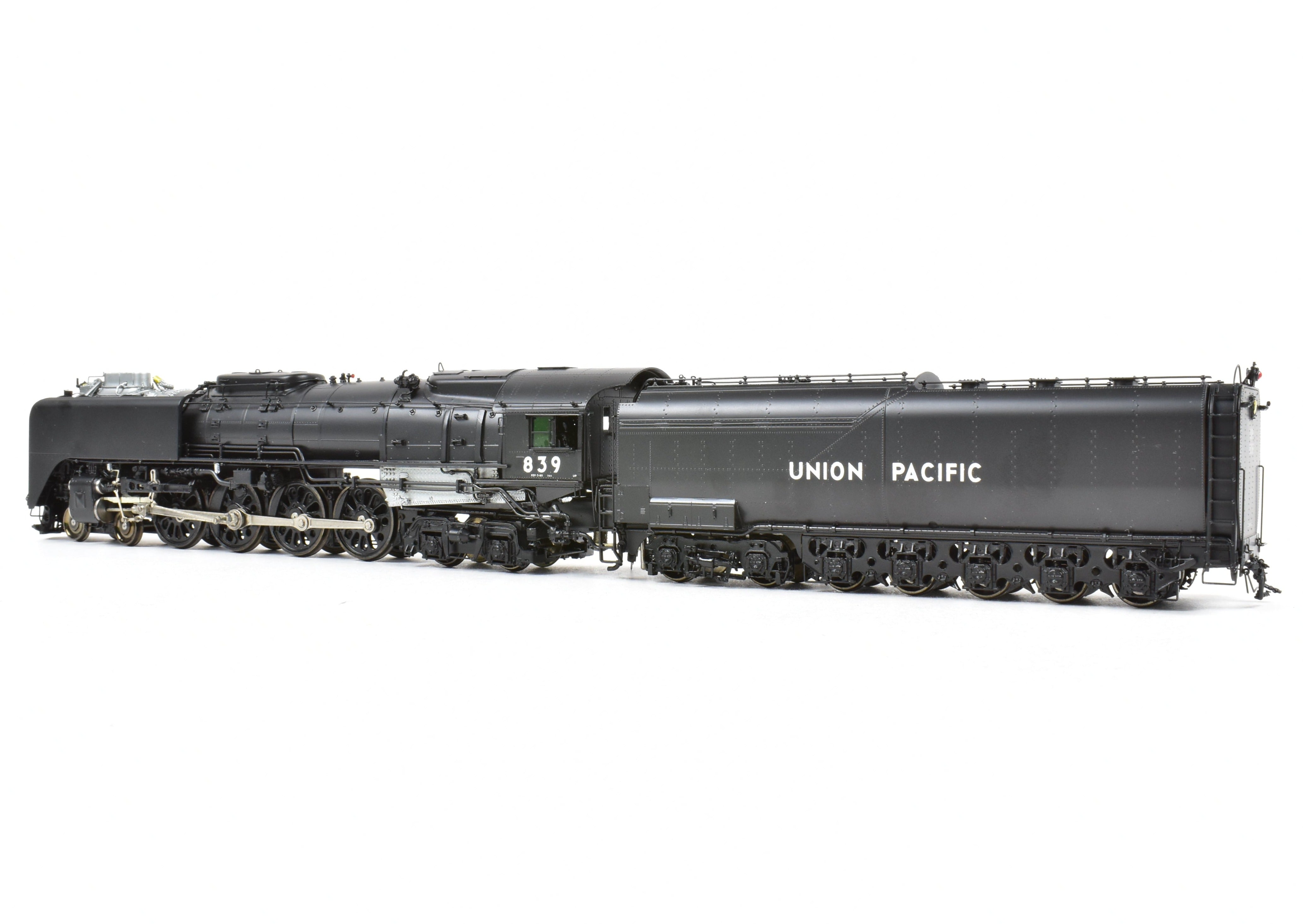 HO Scale Brass UP Union Pacific FEF - 3 4 - 8 - 4 FP No. 839 Triple Stack Model by Overland Models