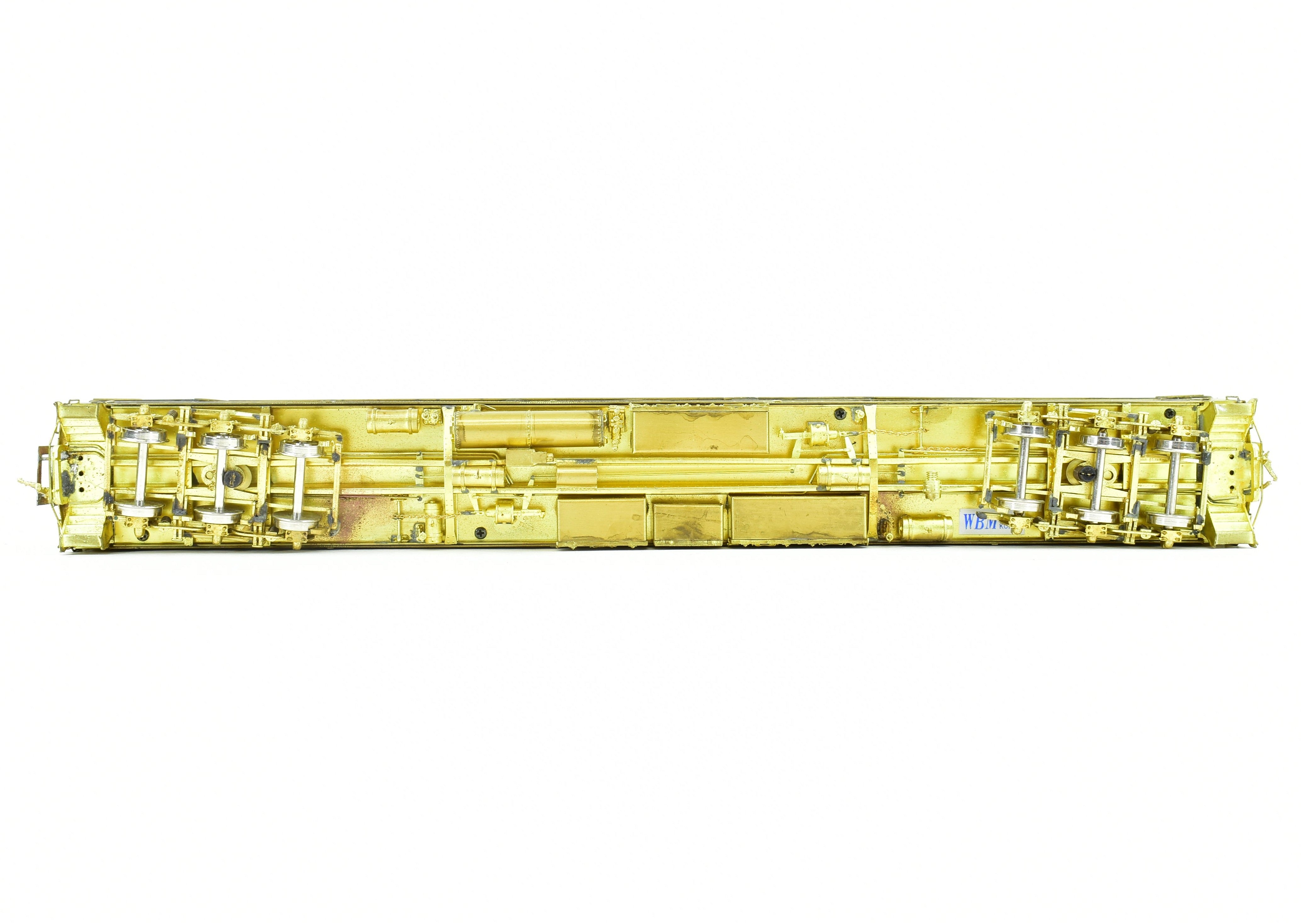 HO Scale Brass Precision Scale Co. (PSC) Pullman 80-Foot Sleeper 10-1-2 Model Plan 3585a with Ice Air Feature
