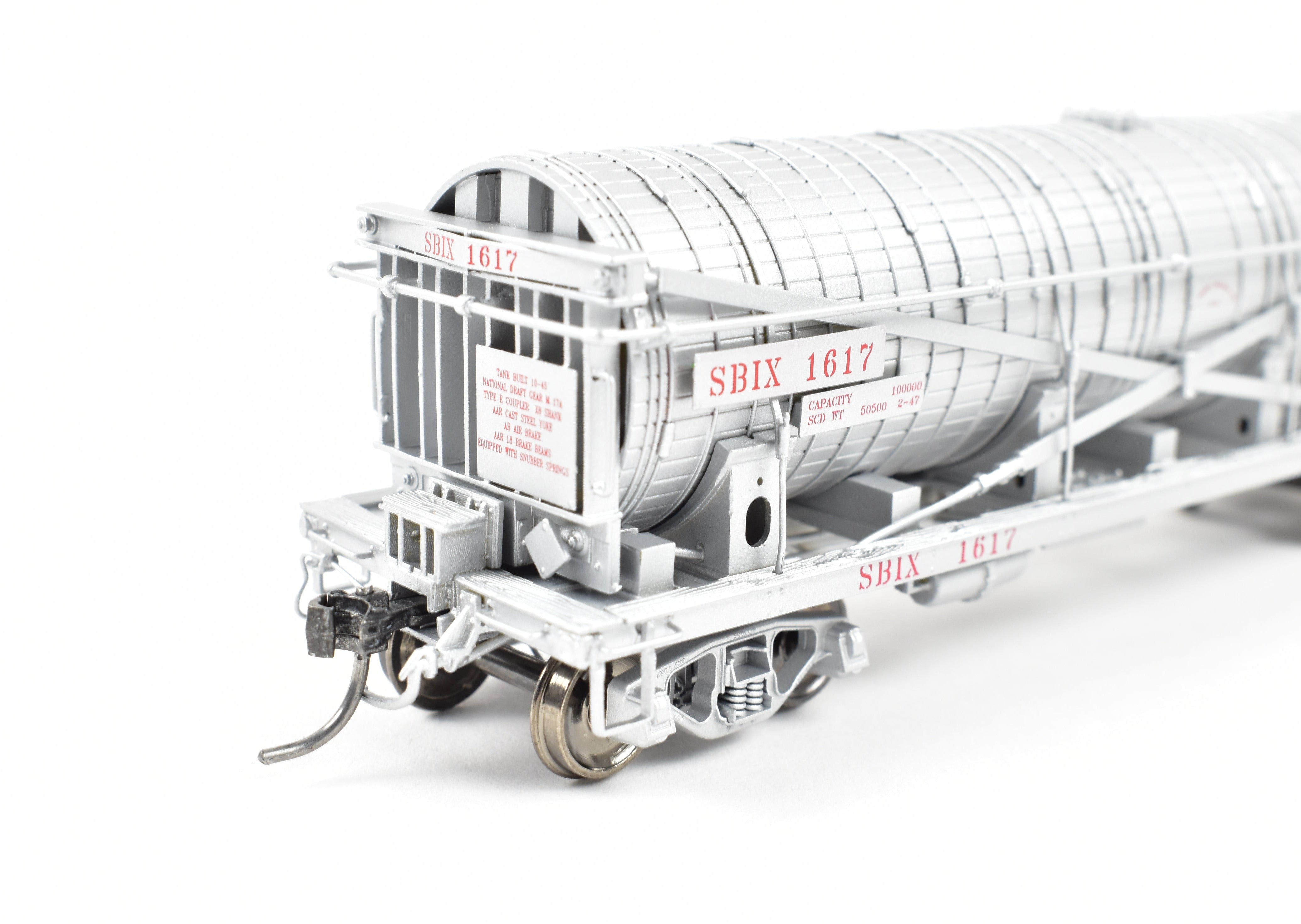 New HO Brass North Bank Line SBIX 1617 Standard Brand Vinegar Car