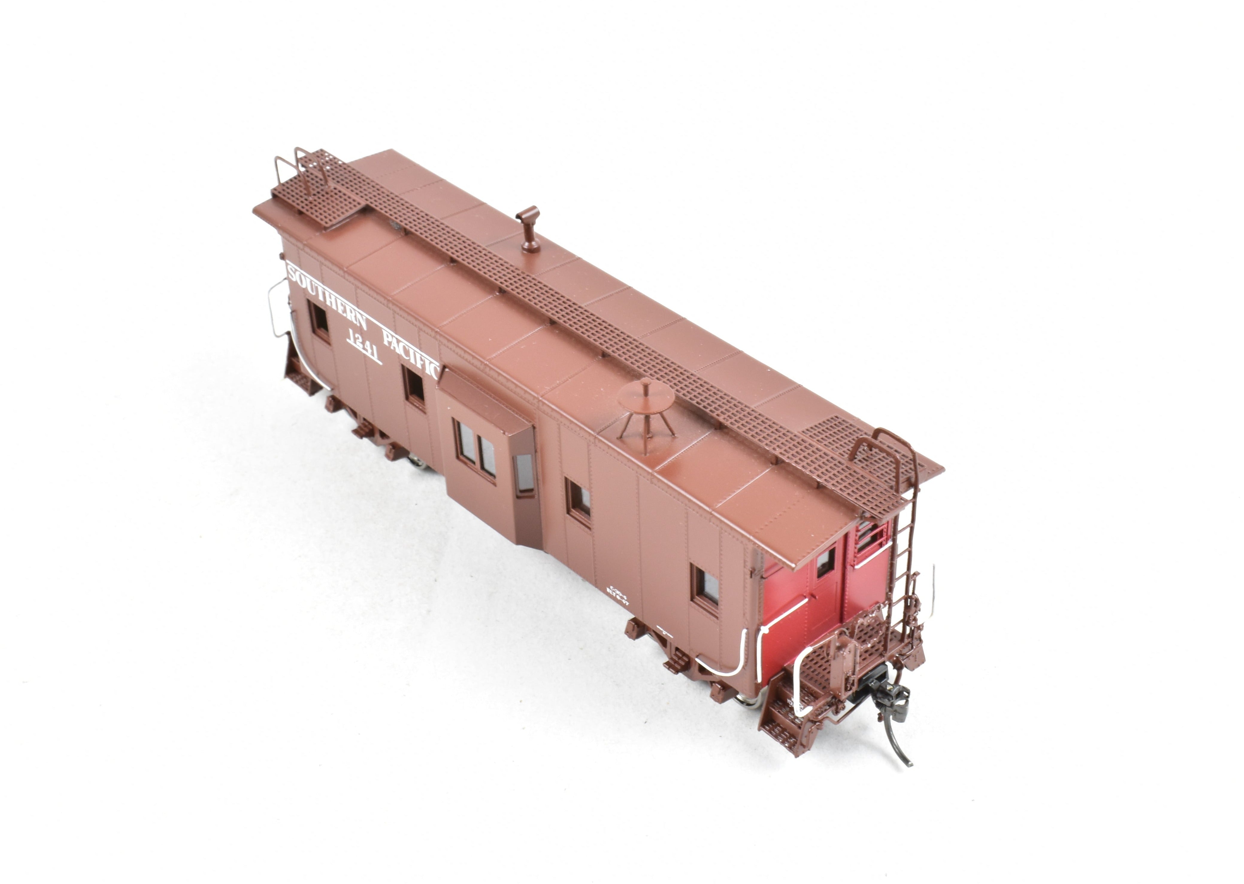 HO Scale Brass Caboose - Challenger Imports SP - Southern Pacific Class C - 30 - 4 BW, Featuring FP No. 1241