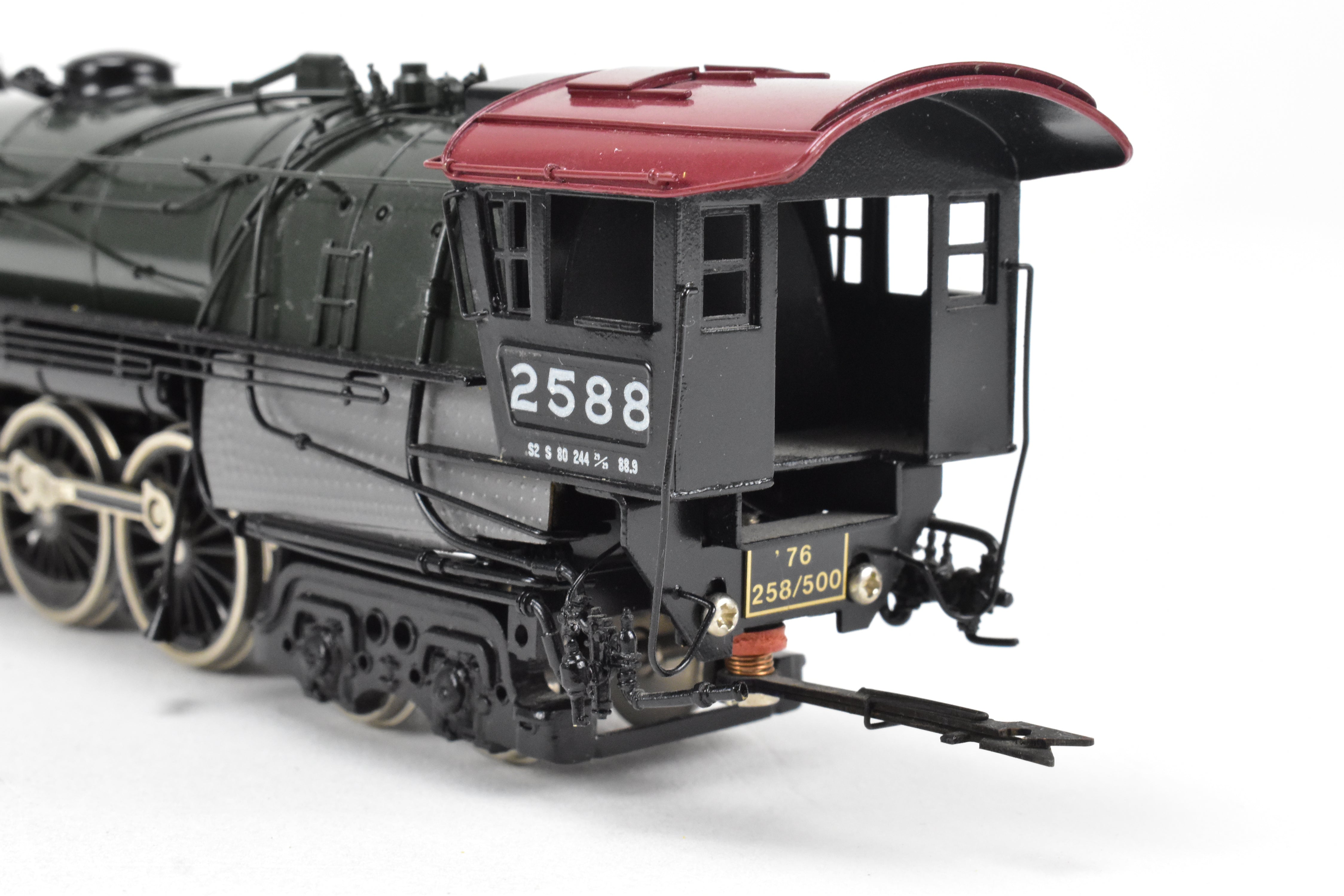 HO Scale Brass Tenshodo GN - Great Northern 4-8-4 Class S-2 Factory Painted Crown Model from the 1976 Production Run #2588