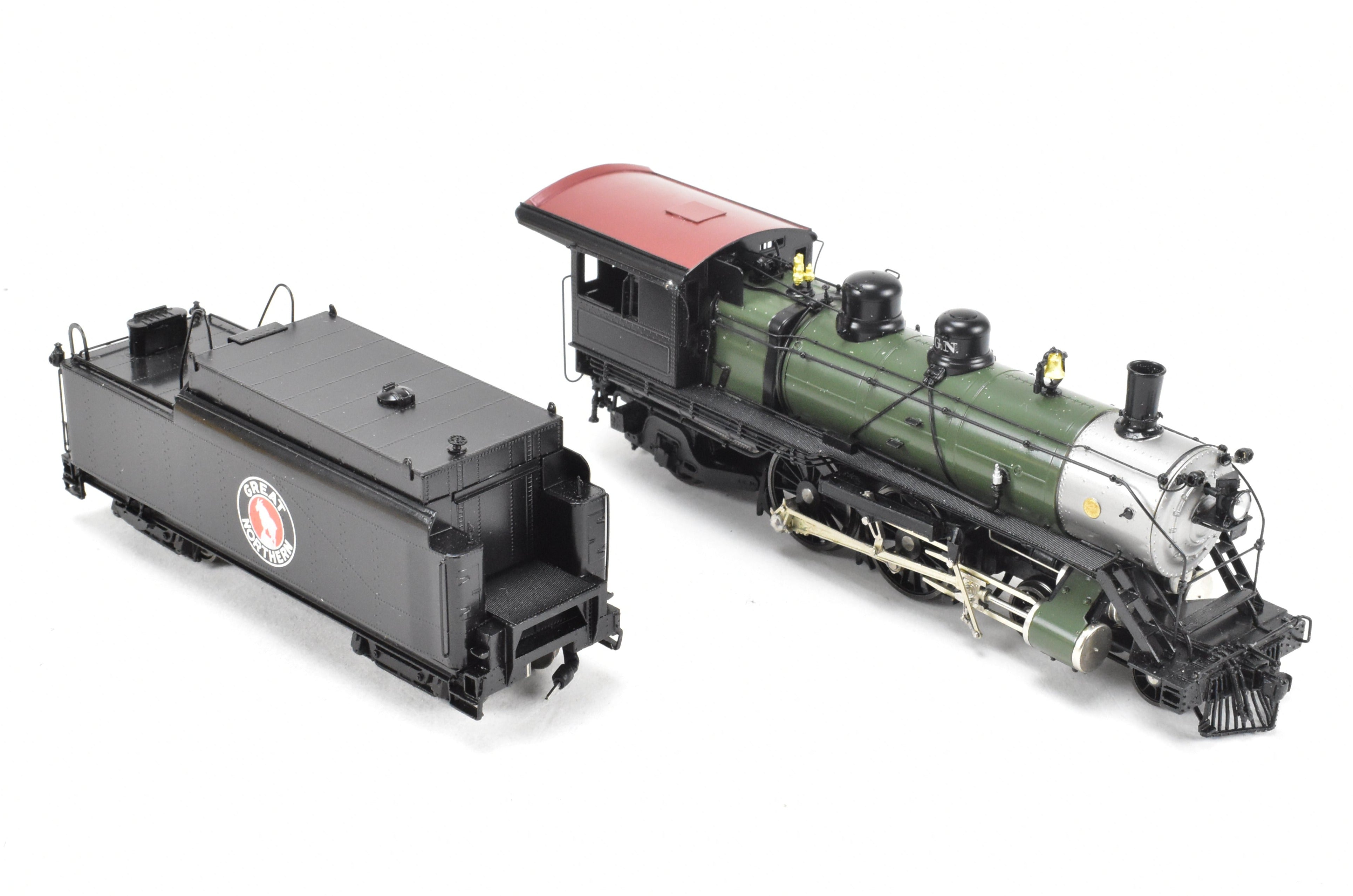 HO Scale Brass Great Northern Class K - 1 4 - 4 - 2 Factory - Painted Coasting Drive Model