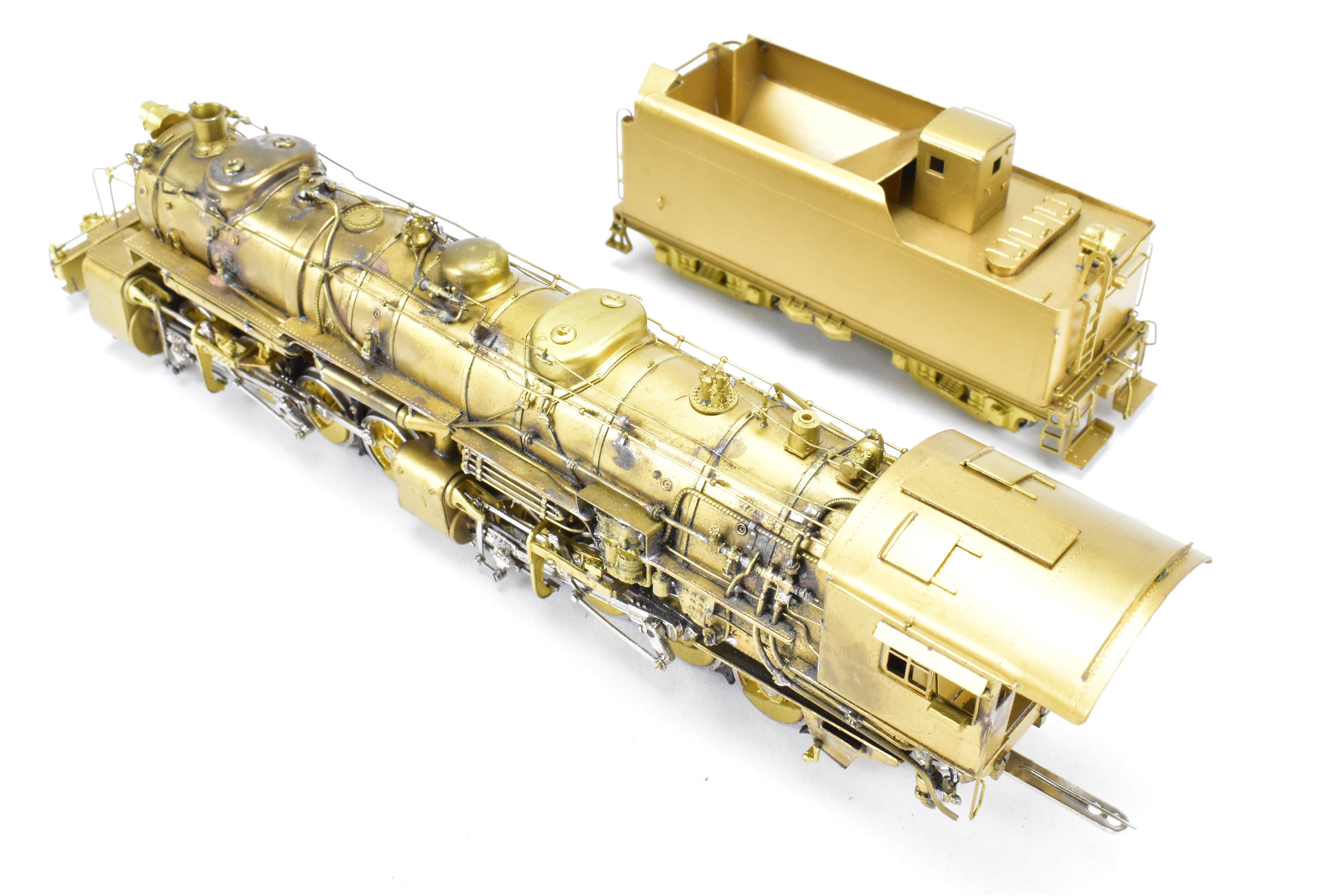 HO Scale Brass Hallmark Models Collectible Missouri Pacific 2-8-8-2 4000 Series Mallet Locomotive Custom Modified to 1936 Appearance by Joe G. Collias - One-of-a-Kind Model
