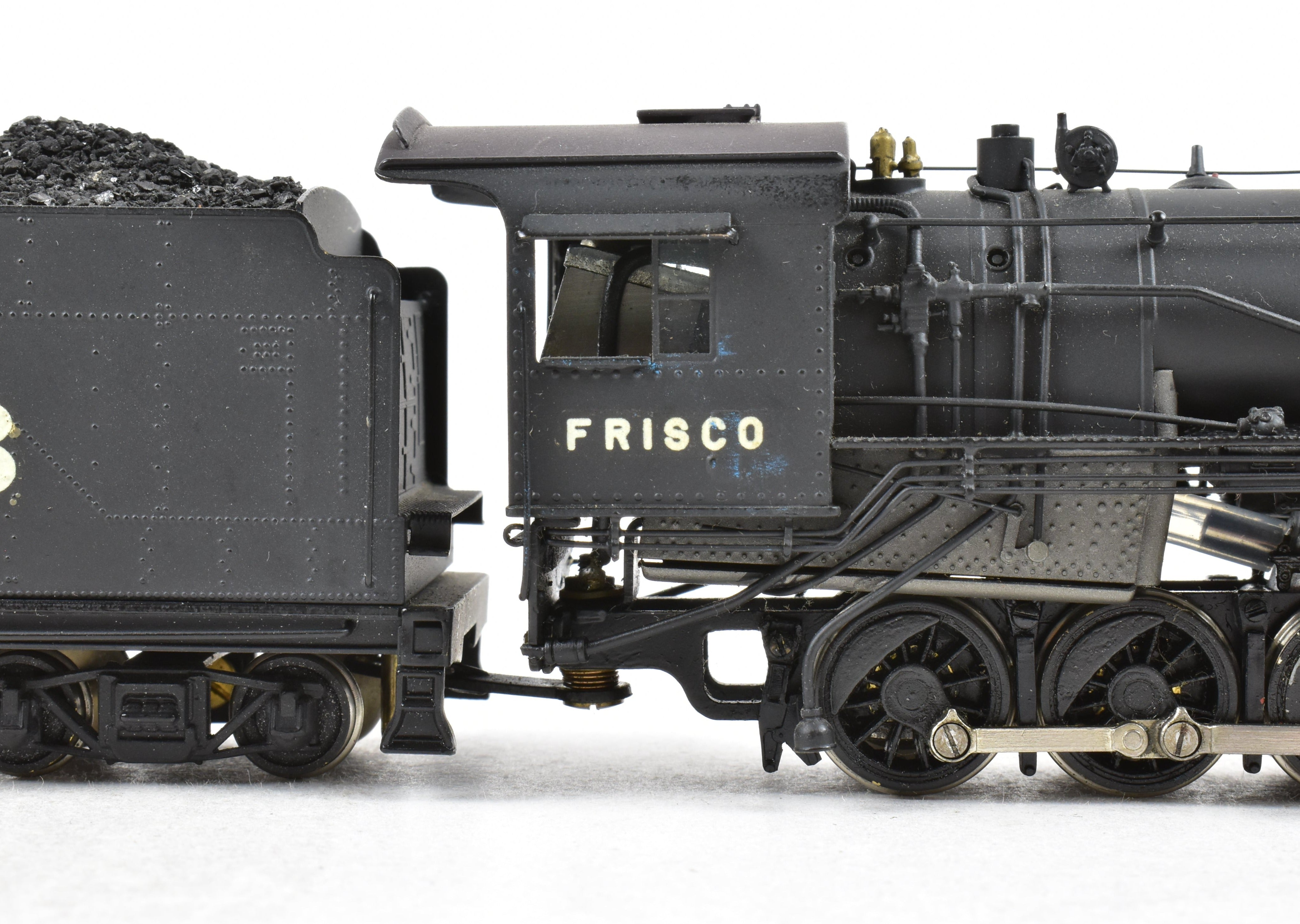 HO Scale Brass PFM - United SLSF - Frisco 2-10-0 Decapod Custom Painted Model Train #1618