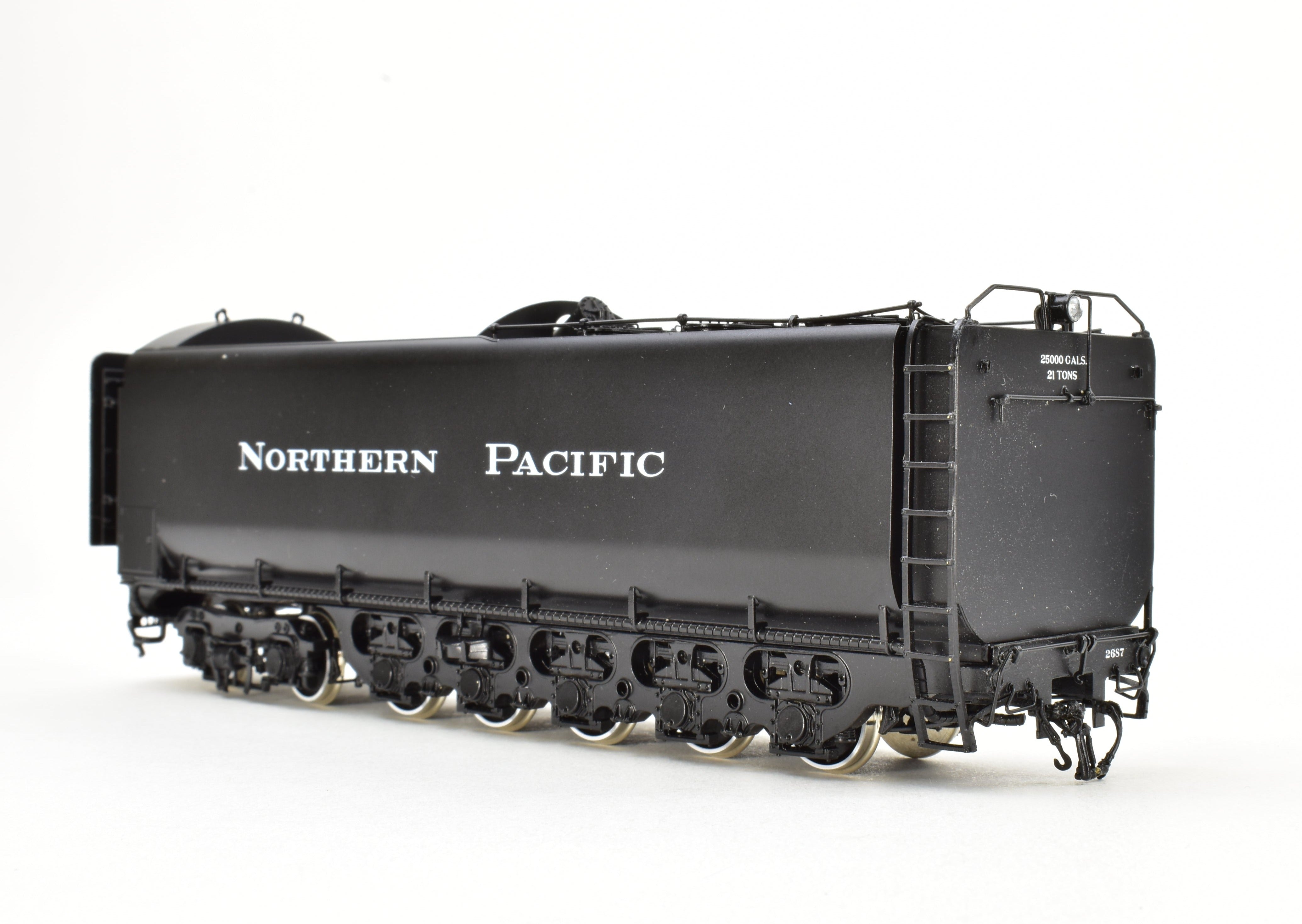 HO Scale Brass Model Train - Precision Scale Co. NP (Northern Pacific) A-5 4-8-4 Northern FP Locomotive No. 2687