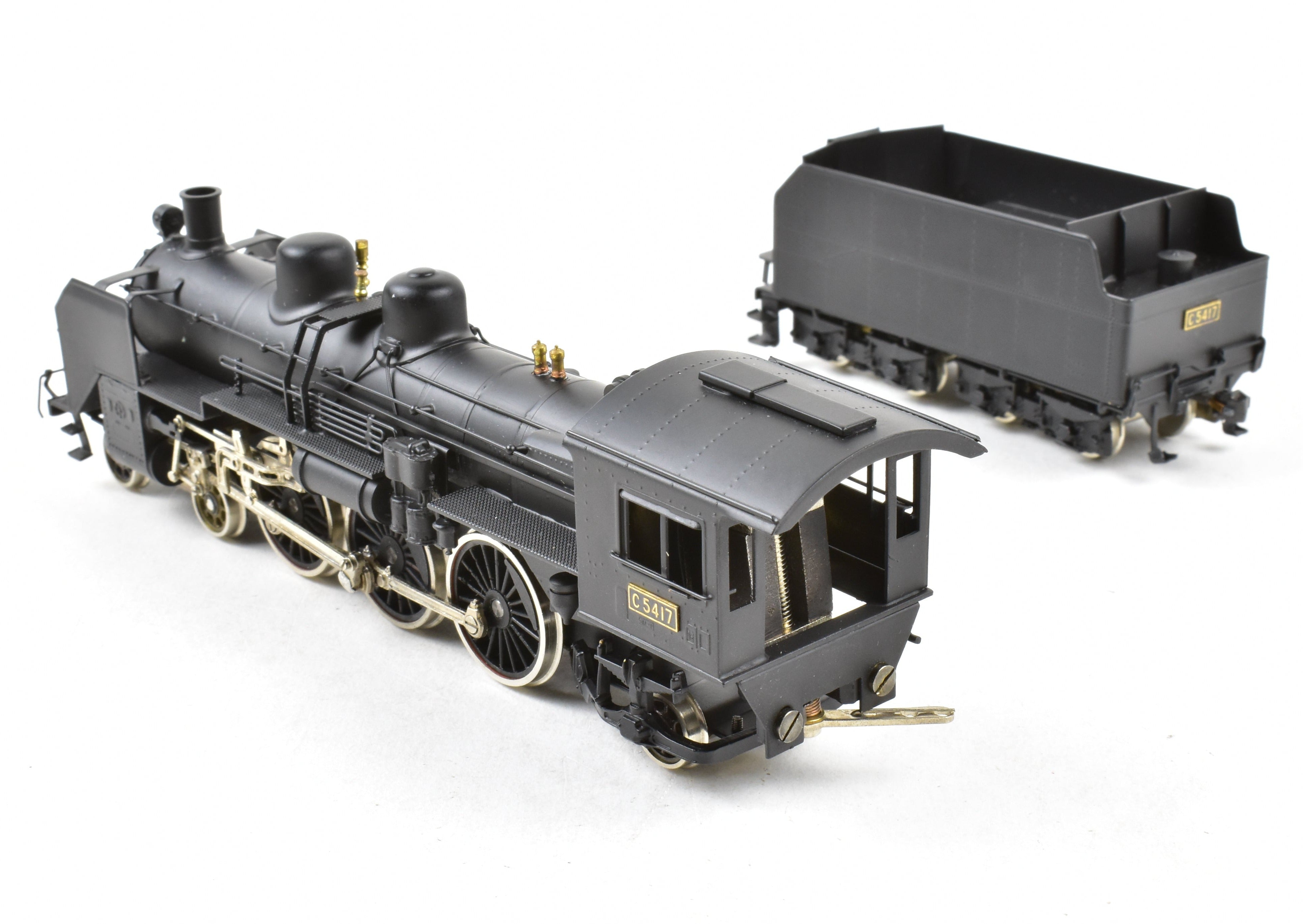J Scale Model Train - Brass Adachi JNR Japanese National Railways C54 4-6-2 FP Steam Locomotive