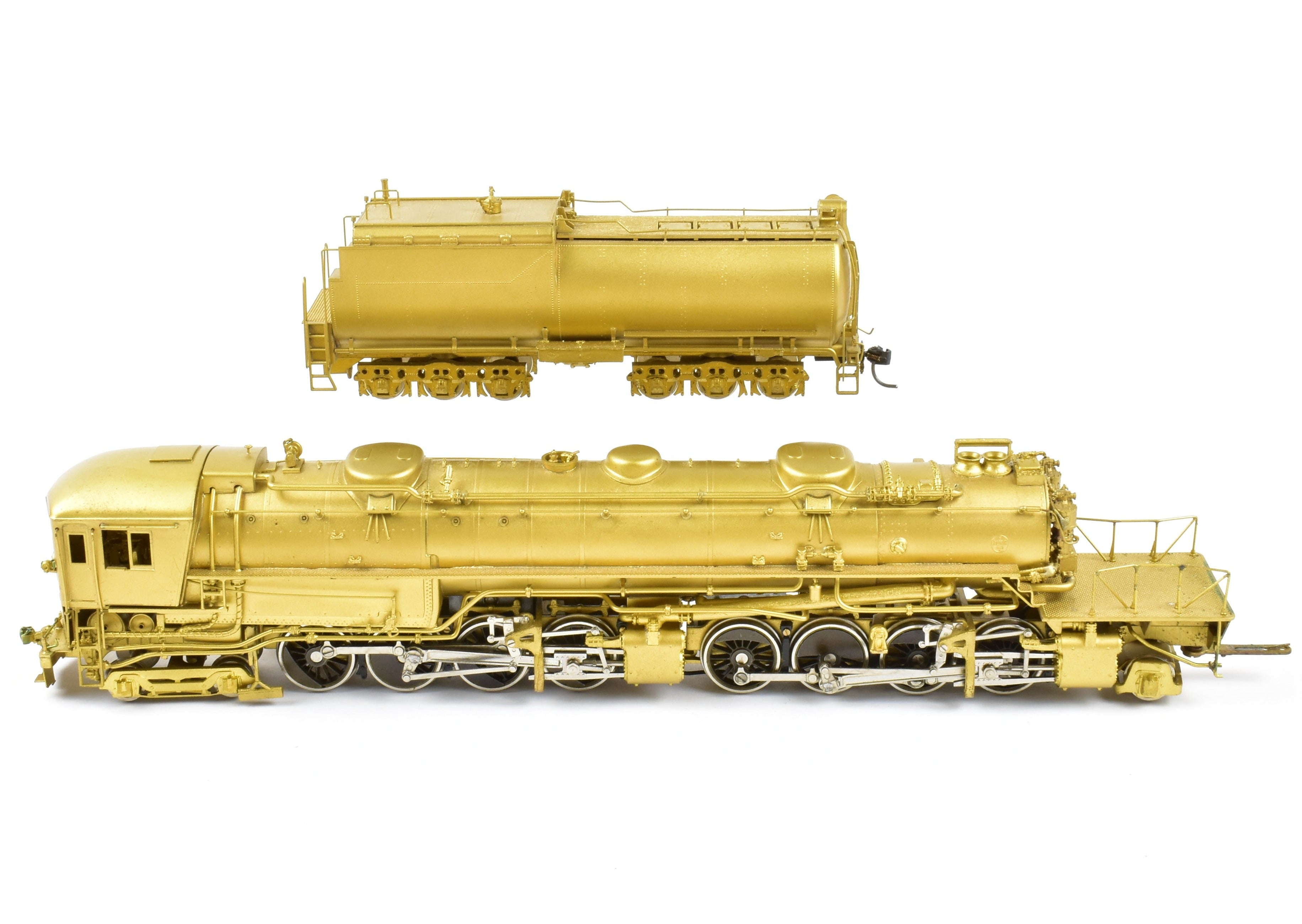 HO Scale Brass Model Train by Westside Model Co. - Southern Pacific Class AC - 6 4 - 8 - 8 - 2 Cab Forward Rebuilt Front Version