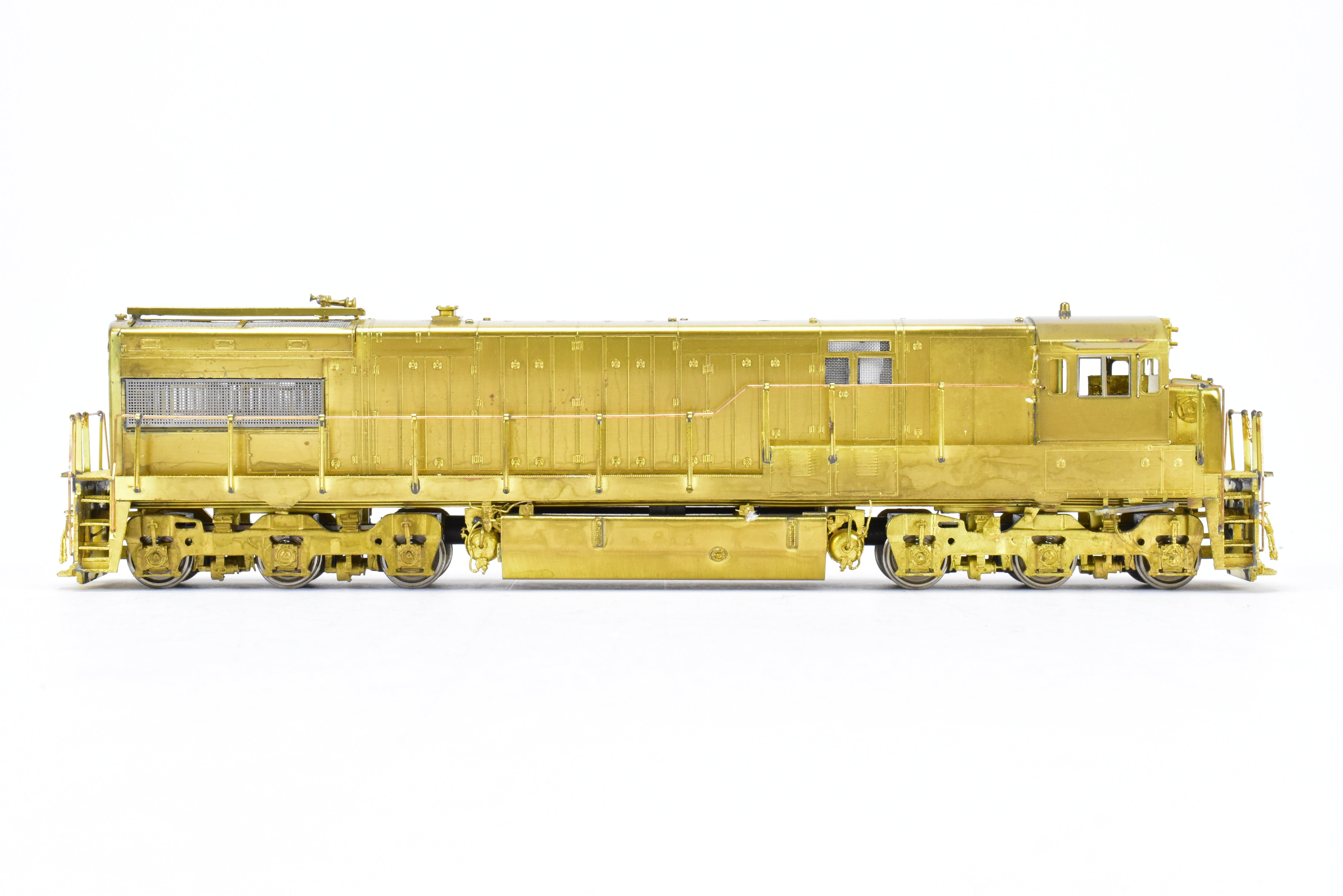 HO Scale Brass GE U-28C Late Model Locomotives by Overland Models, Inc. for Various Railroads