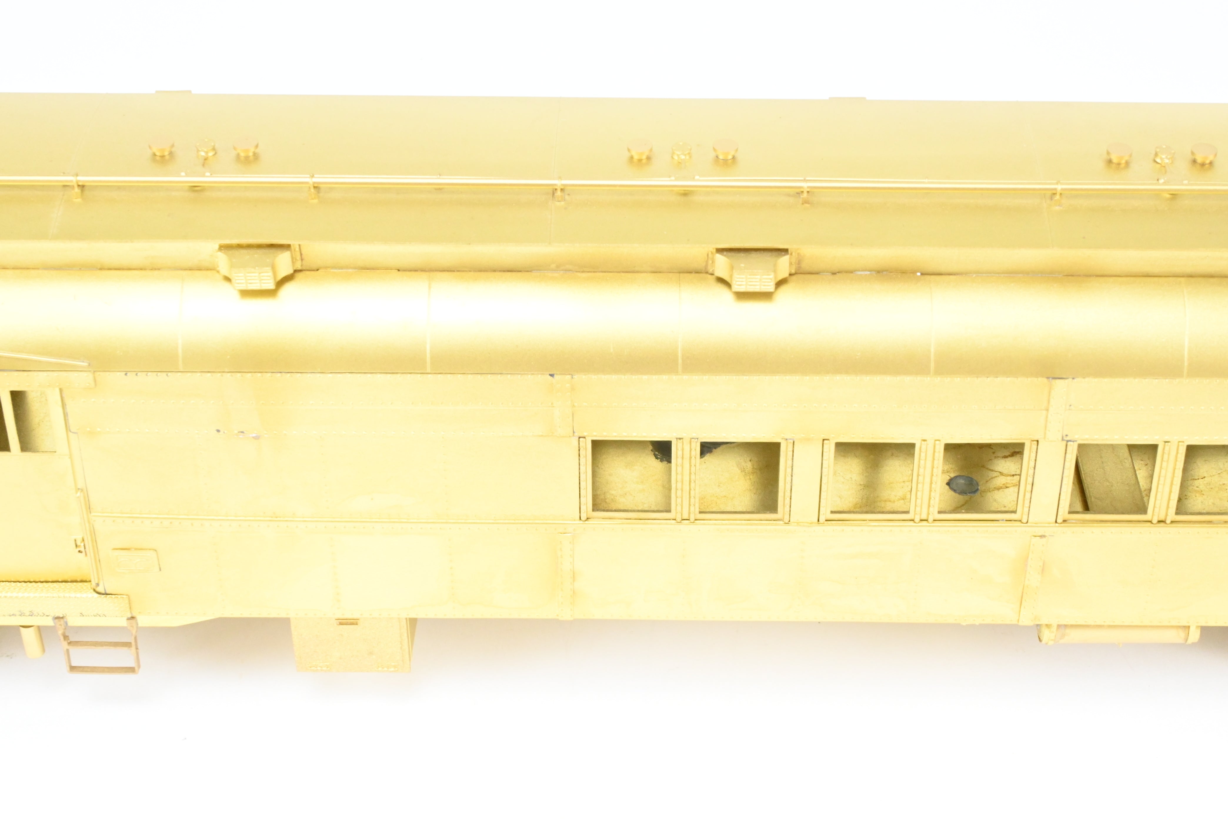 O Scale Oriental Limited Great Northern HW Combine and Caboose Model Set (557 - 586) - High - Quality Brass Collectible