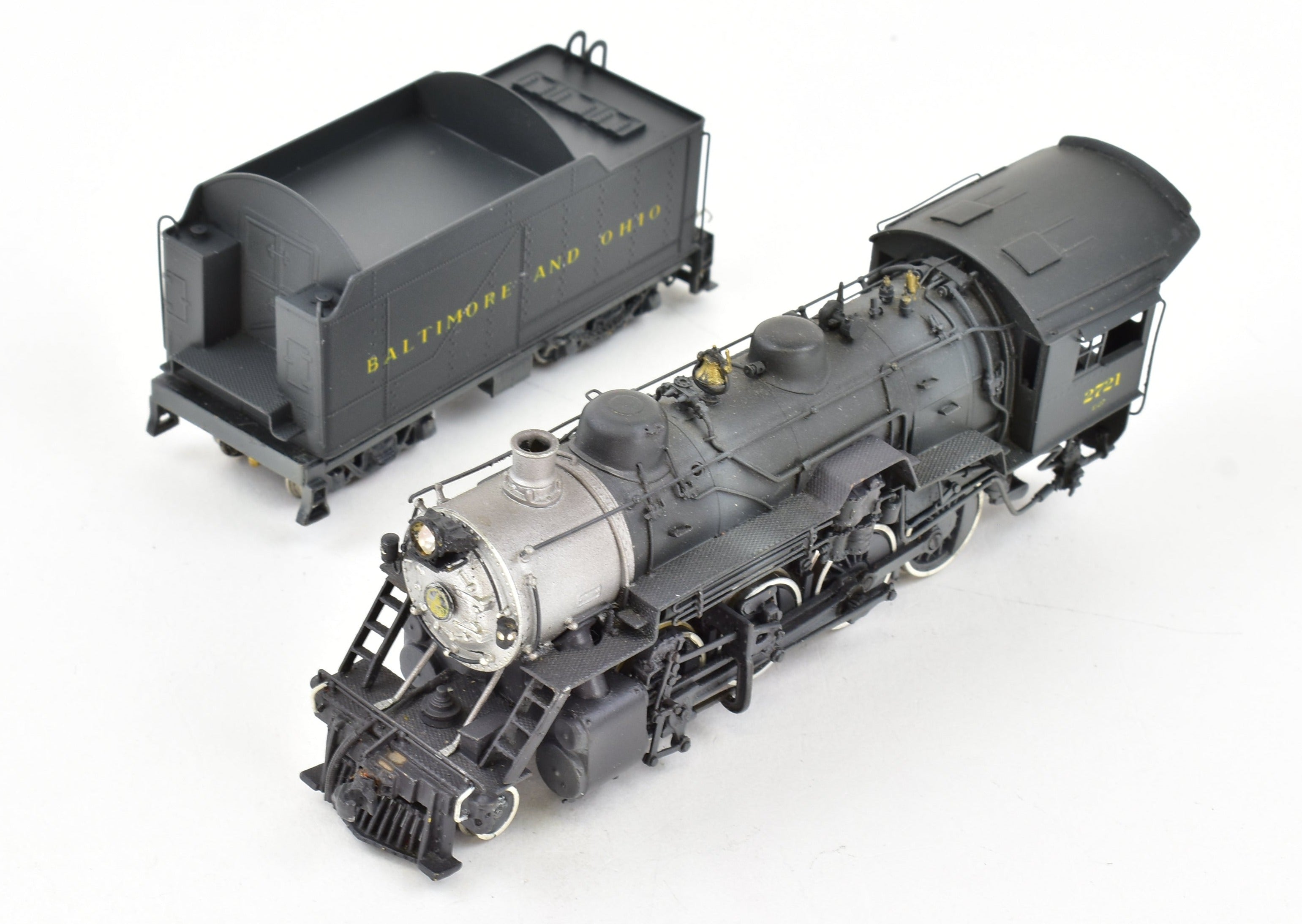 HO Brass PFM - United B&O Baltimore & Ohio E-27ca 2-8-0 Custom Painted Can Motor Model