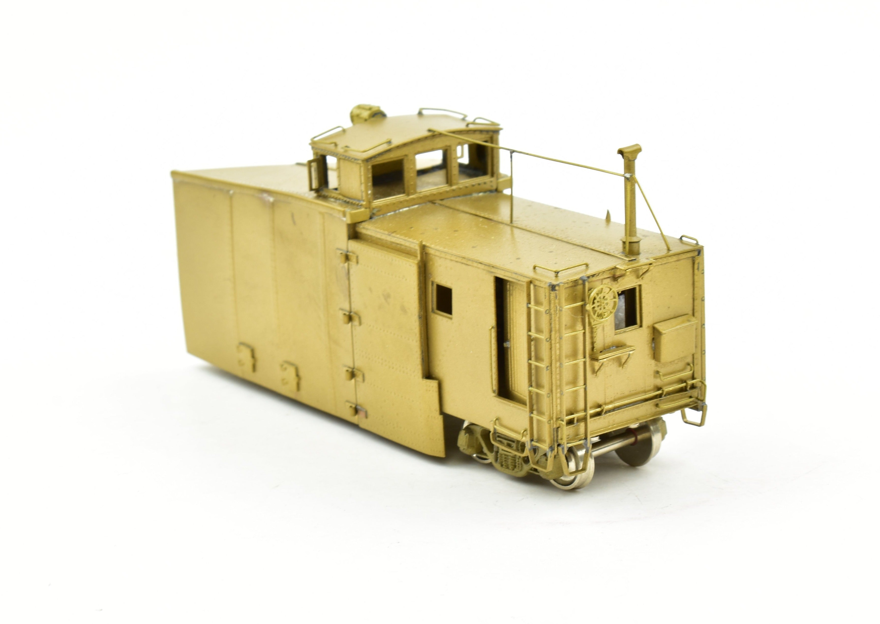 High - Quality HO Scale Brass Totem Models Canadian Pacific Railway Snow Plow - A Super - Rare Collectible Model