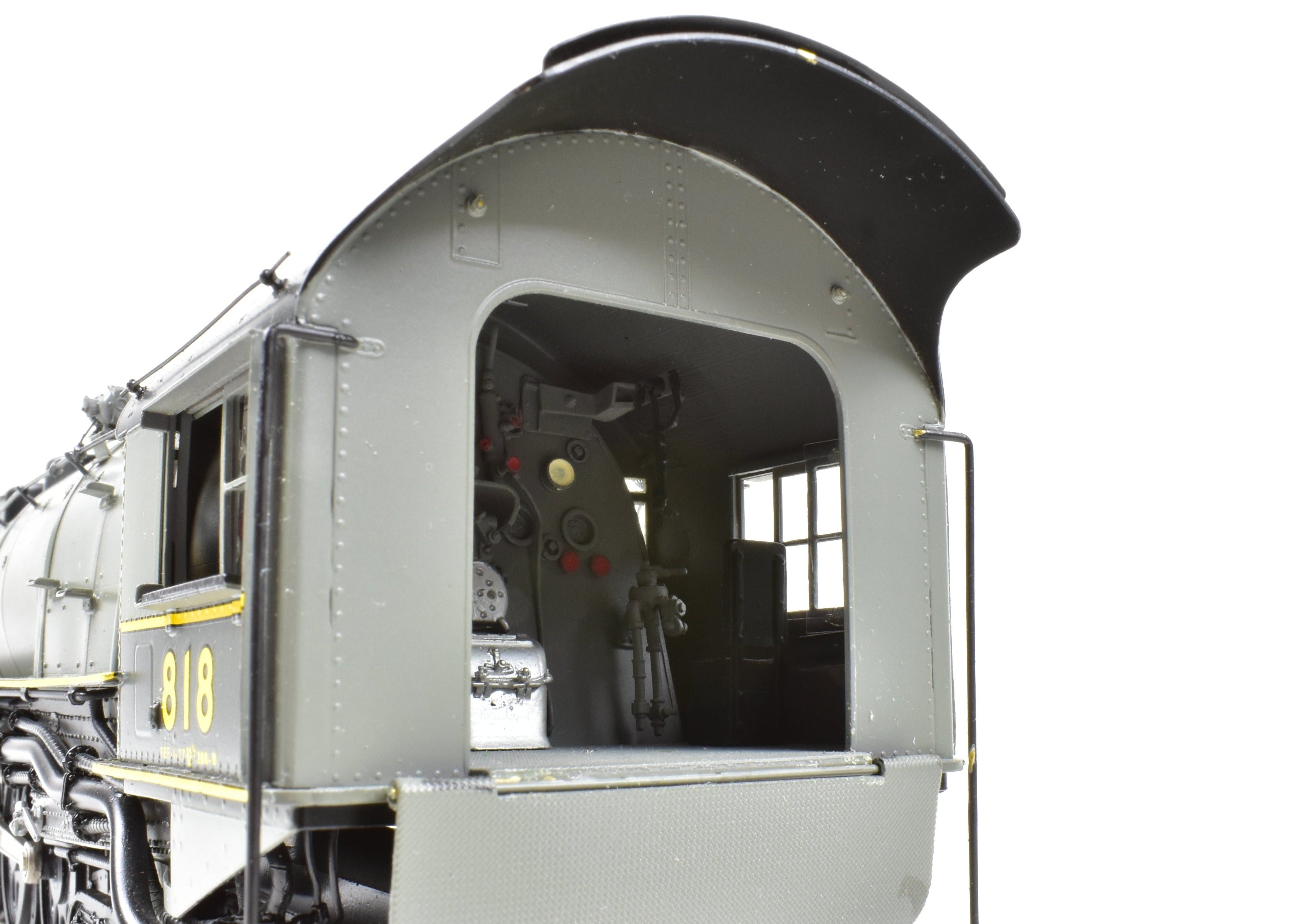 O Scale Brass Model Train - Overland Models, Inc. Union Pacific FEF - 1 4 - 8 - 4 Professional - Painted Locomotive No. 818 by TTG