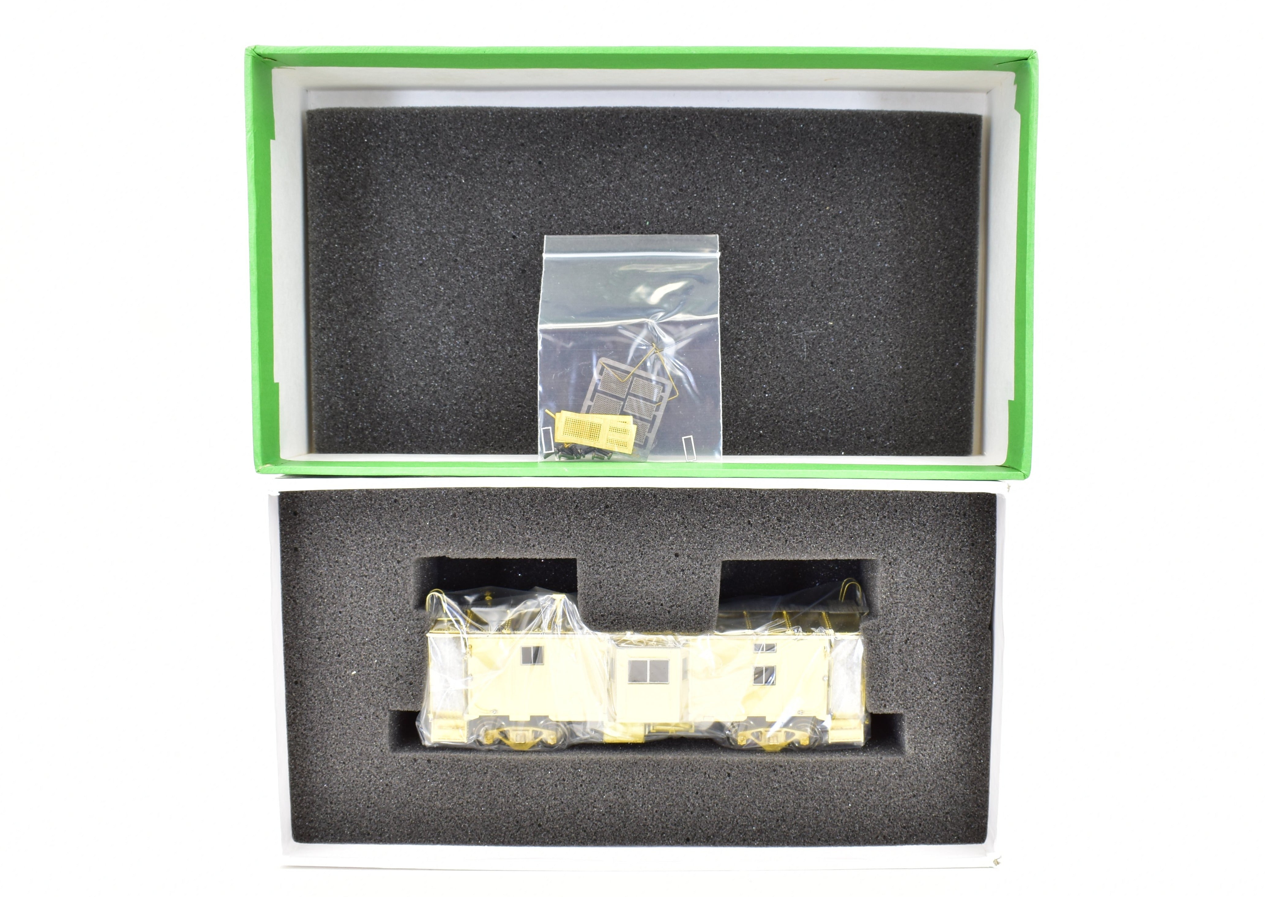 HO Scale Brass OMI - Overland Models, Inc. Nickel Plate Road (NKP) Bay Window Caboose Model