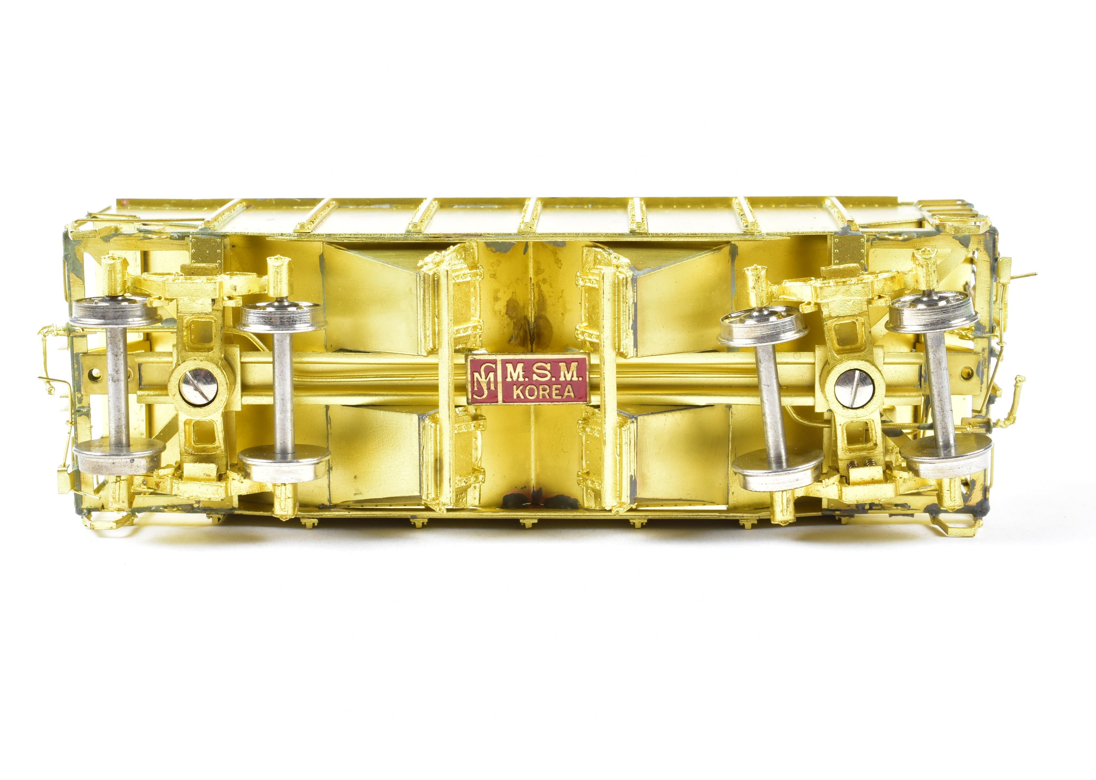 HO Brass OMI D&H 55-Ton 2-Bay Hopper by Overland Models, Inc.