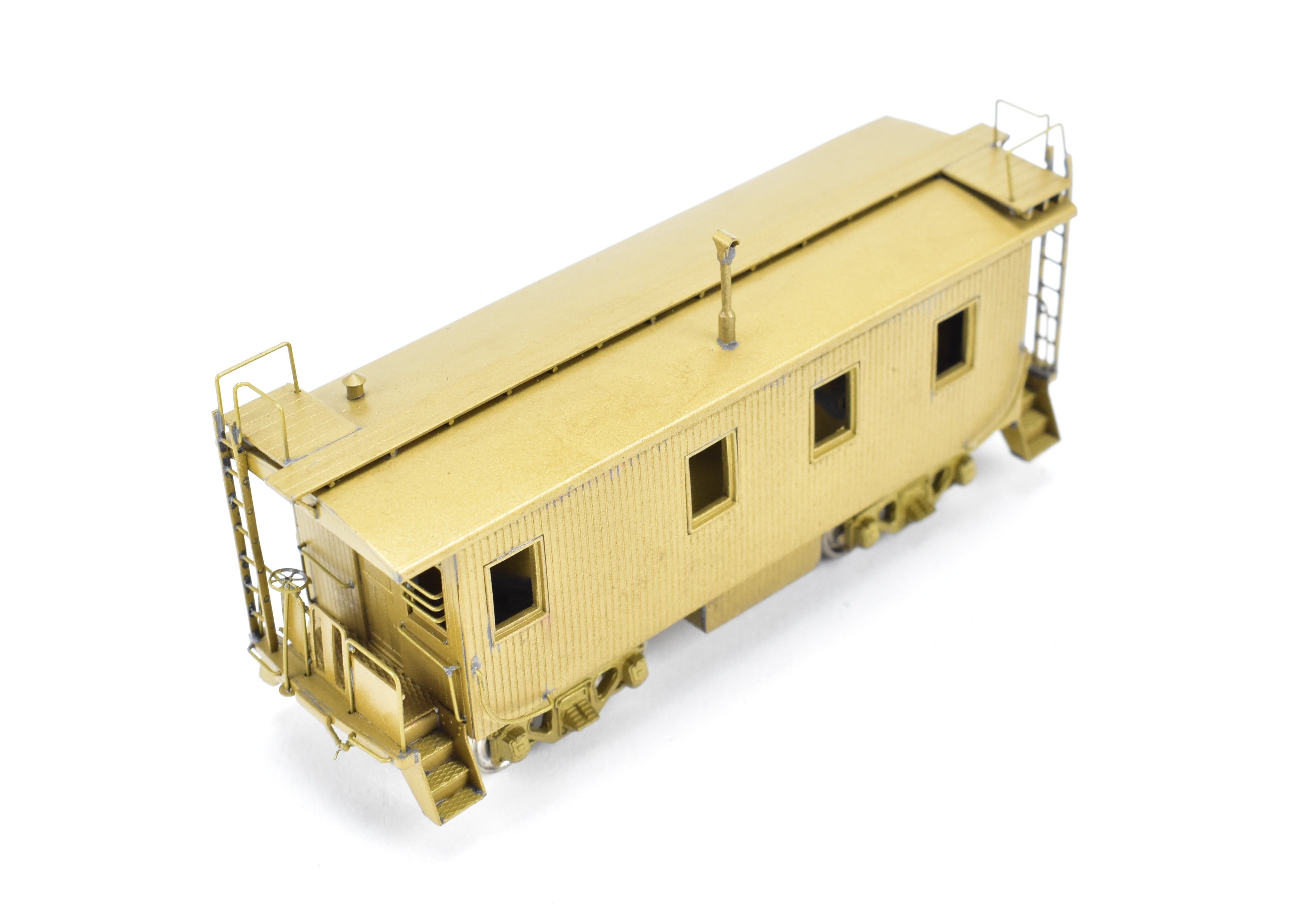 HO Scale Brass Model of Oriental Limited Great Northern 25 - Foot Yard Service Caboose